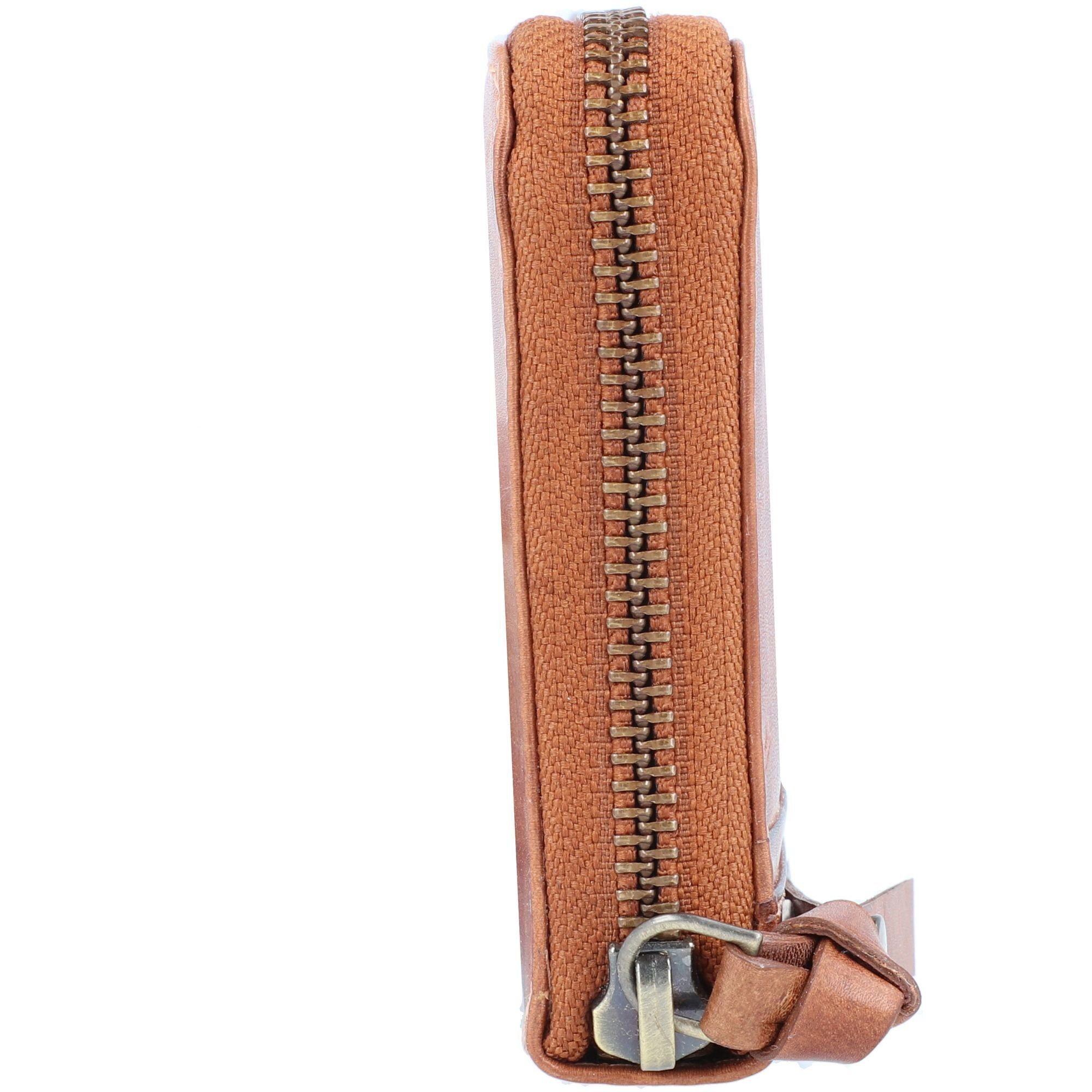 Leder cognac Sullana, Geldbörse camel active