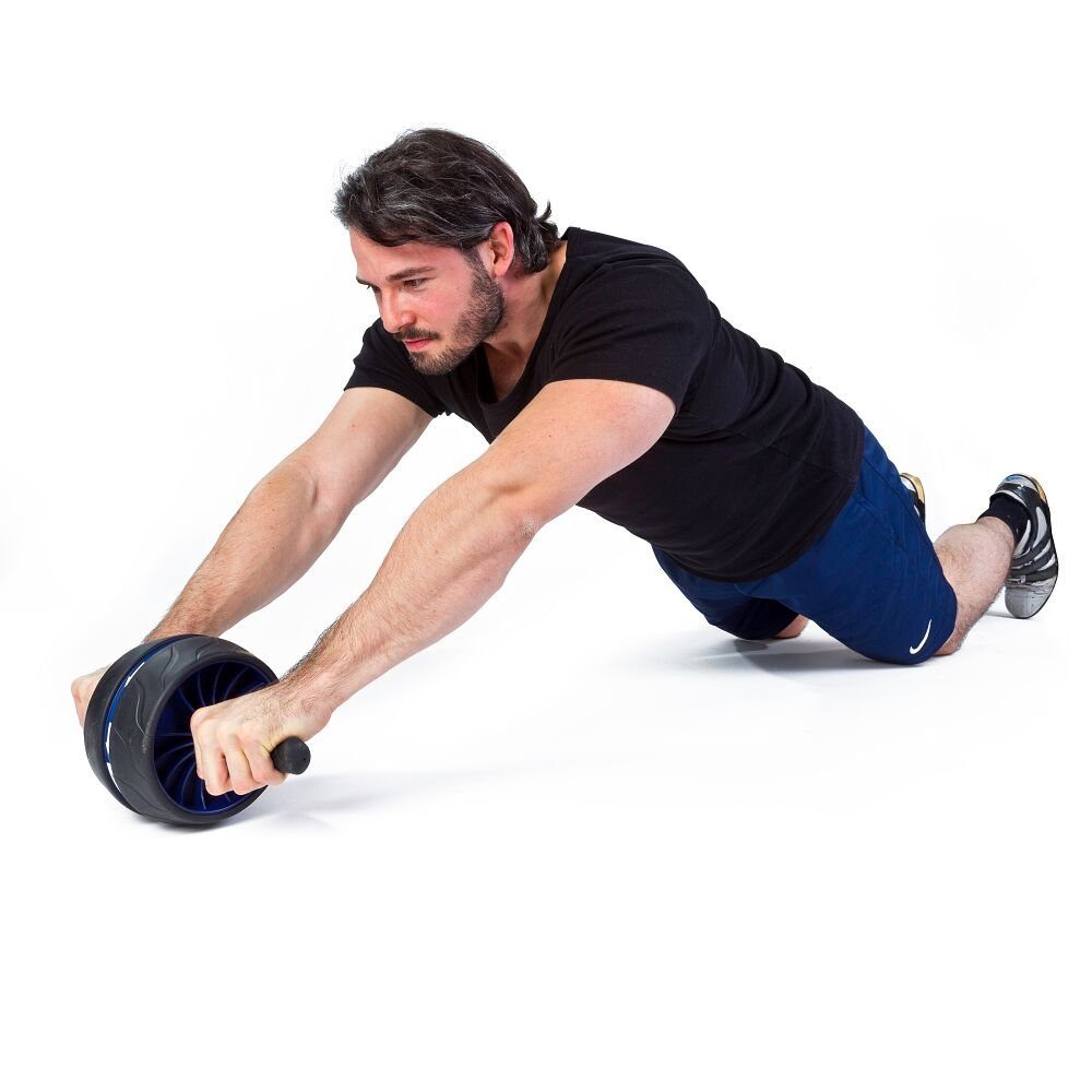 Basic Arm-, Bauch- Ab das Bauchtrainer und Ganzkörpertrainer Rückenmuskeltraining Sport-Thieme Wheel, Für