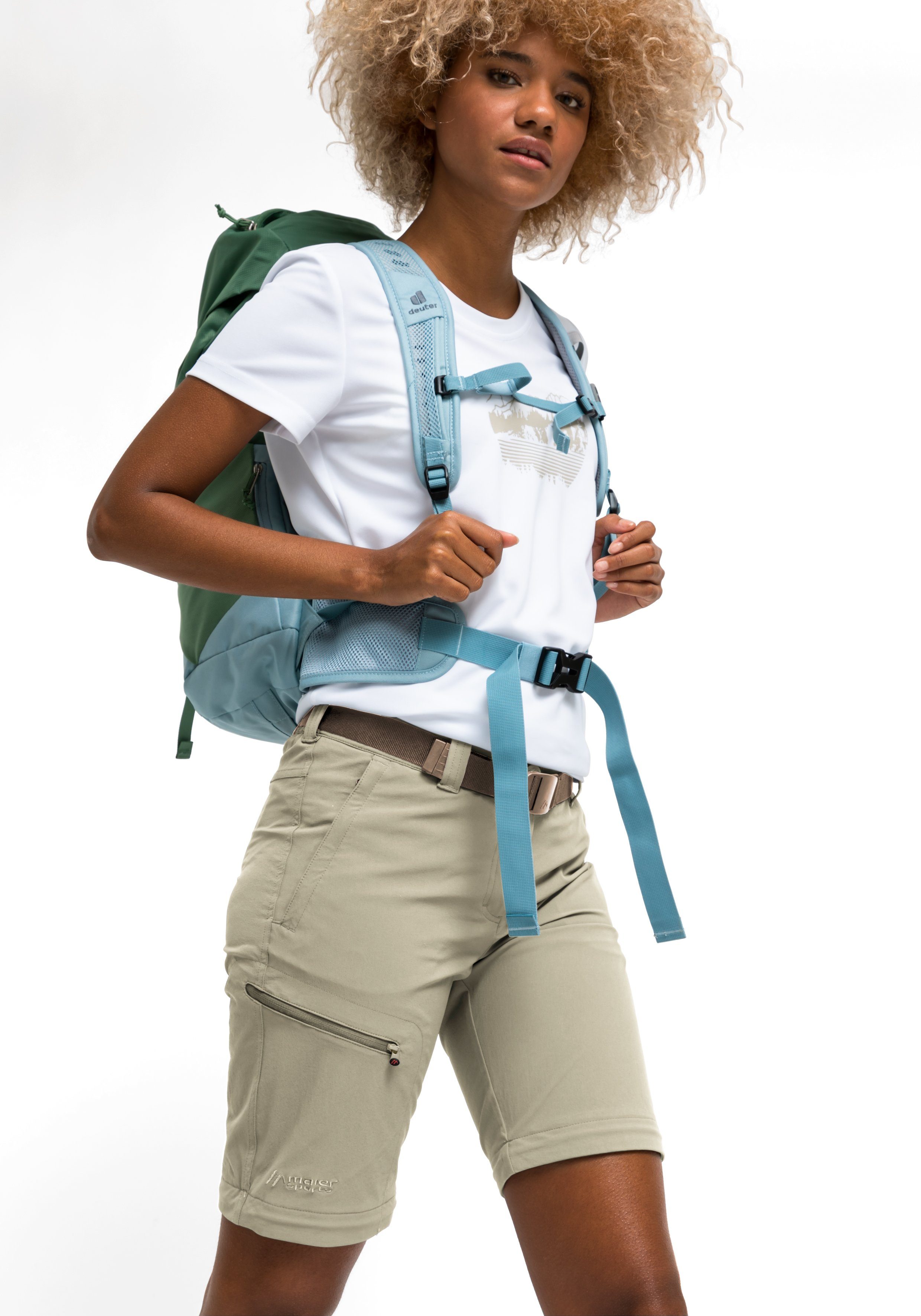Maier Sports Outdoorhose Nata Damen Zip-Off Wanderhose, atmungsaktive Trekk günstig online kaufen