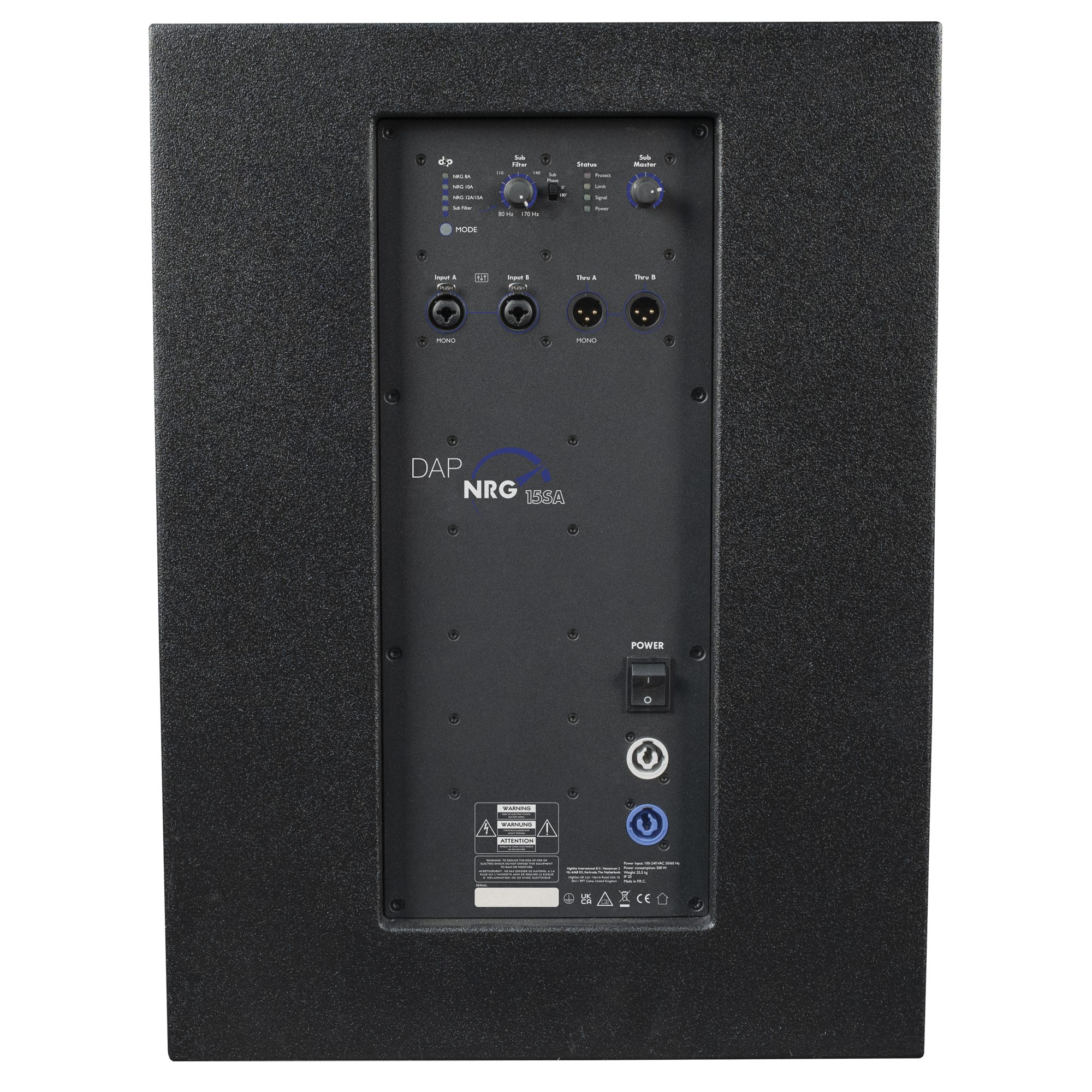 DAP DAP NRG-15SA Aktiver Reflex-Subwoofer Subwoofer