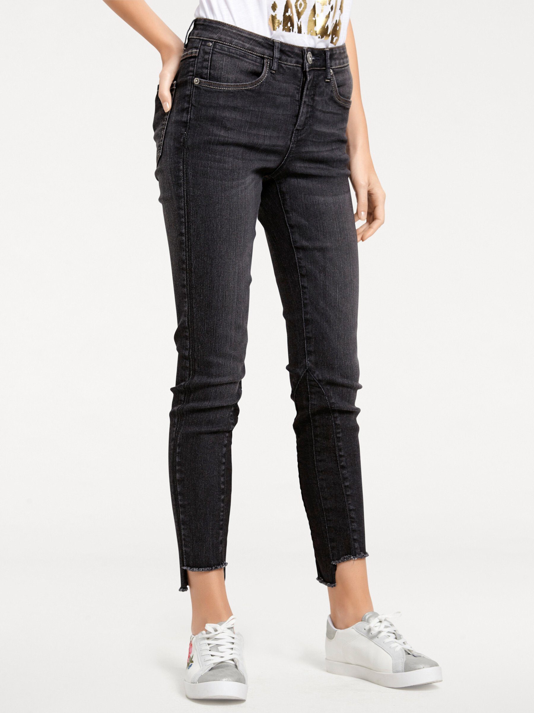 heine Bequeme Jeans black denim