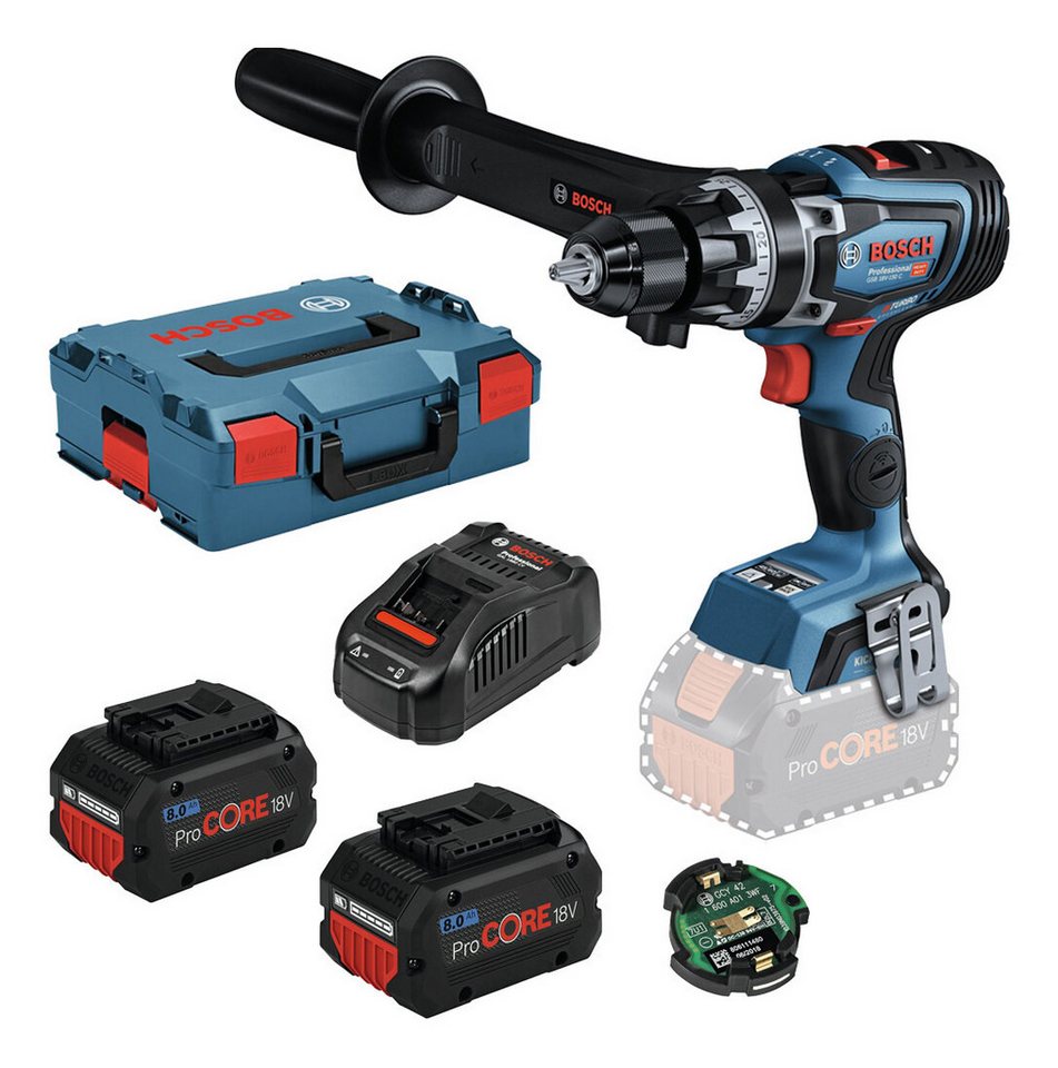 Bosch Professional Akku Schlagbohrschrauber Gsb 18 V-28 Bosch Professional Akku-Schlagbohrschrauber GSB 18V-150 C, 18 V, Mit 2x