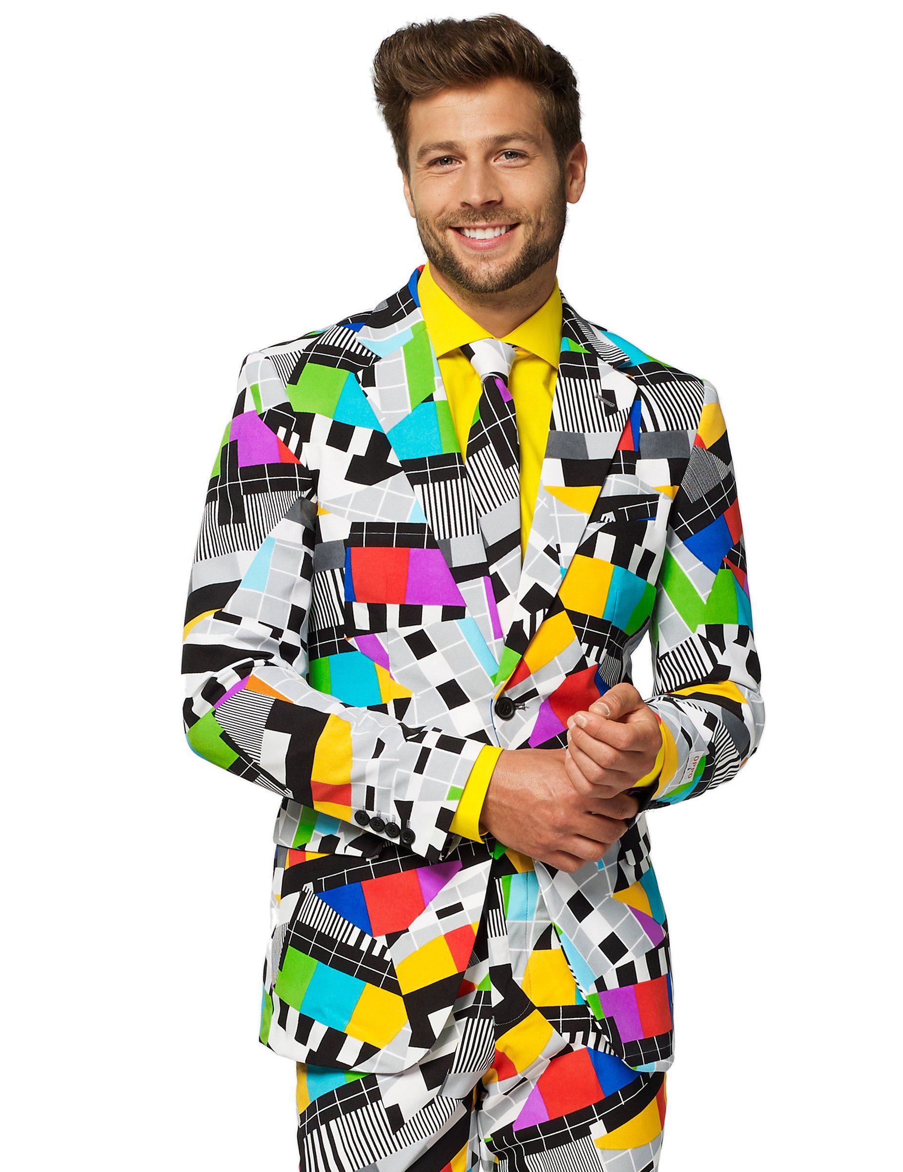 Opposuits Kostüm Testival - Opposuits-Anzug bunt