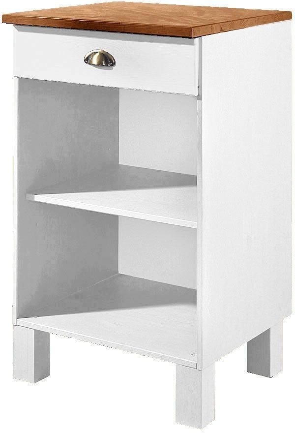 Home affaire Unterschrank Oslo 50 cm breit, mit 23 mm starker Arbeitsplatte, Schublade, Einlegeboden