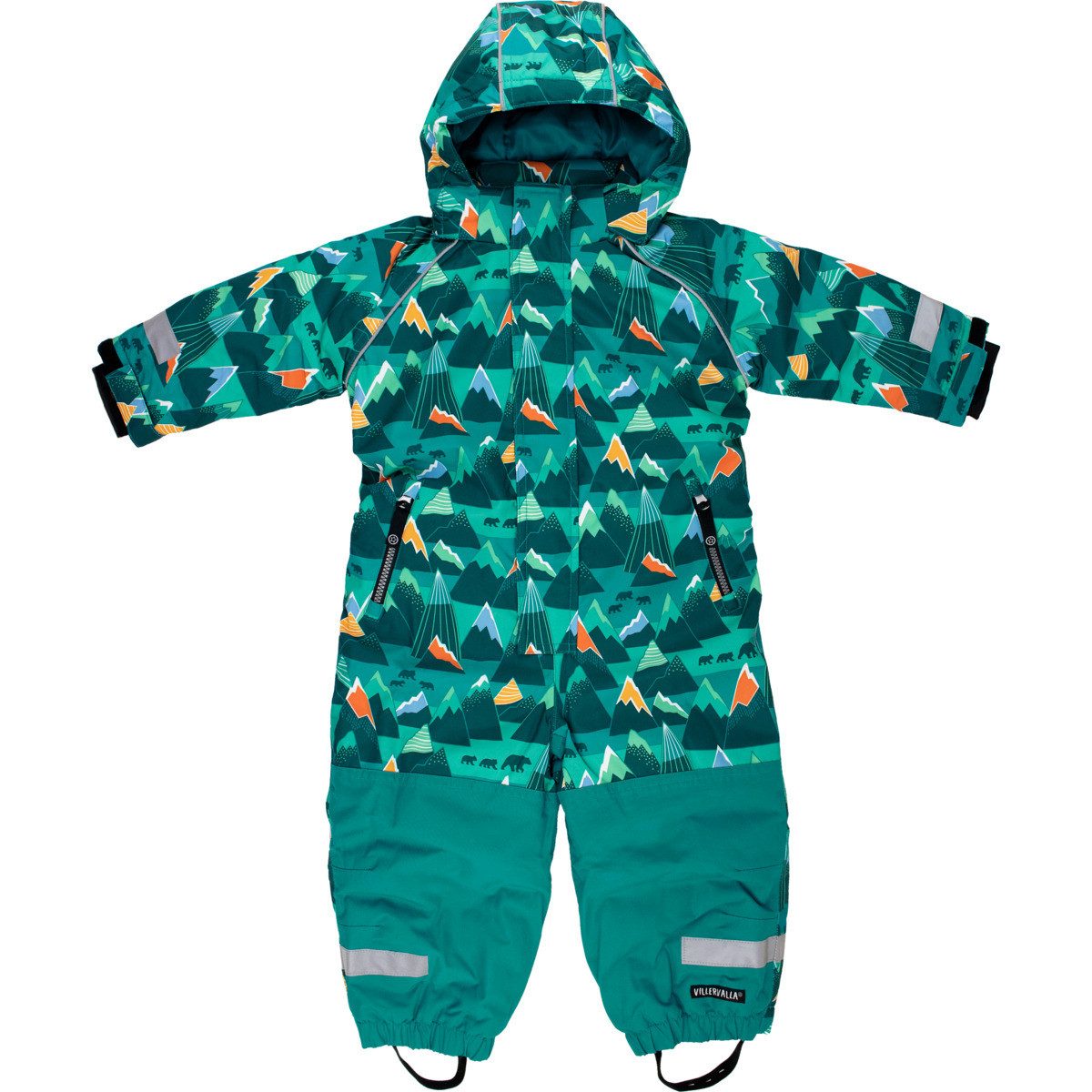 Villervalla Schneeoverall Mountain XT Unisex Kinder Skianzug, Winteranzug, Winteroverall, Winteranzug, Skioverall