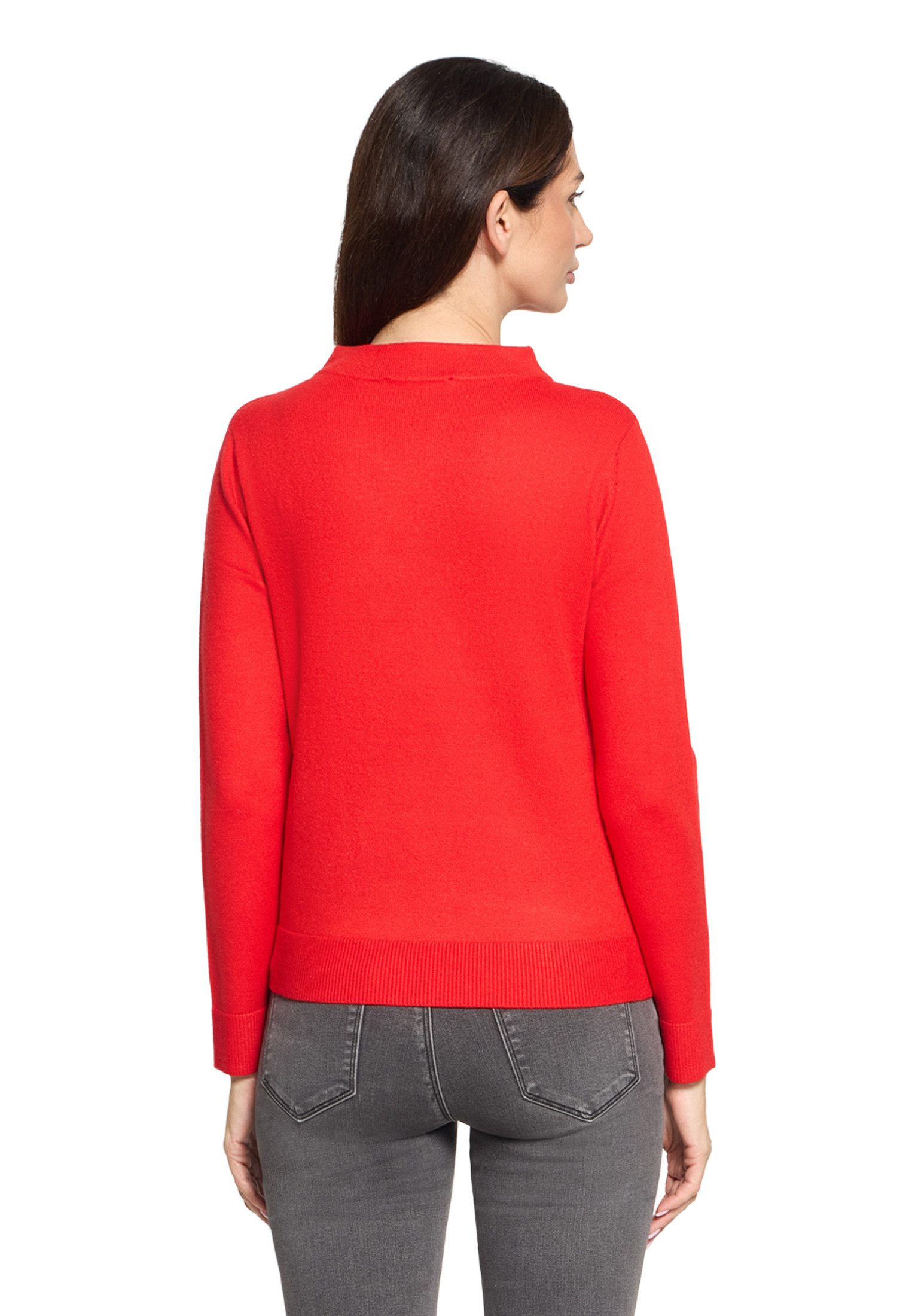 Betty Barclay Strickpullover Damen mit Stehkragen (1-tlg)