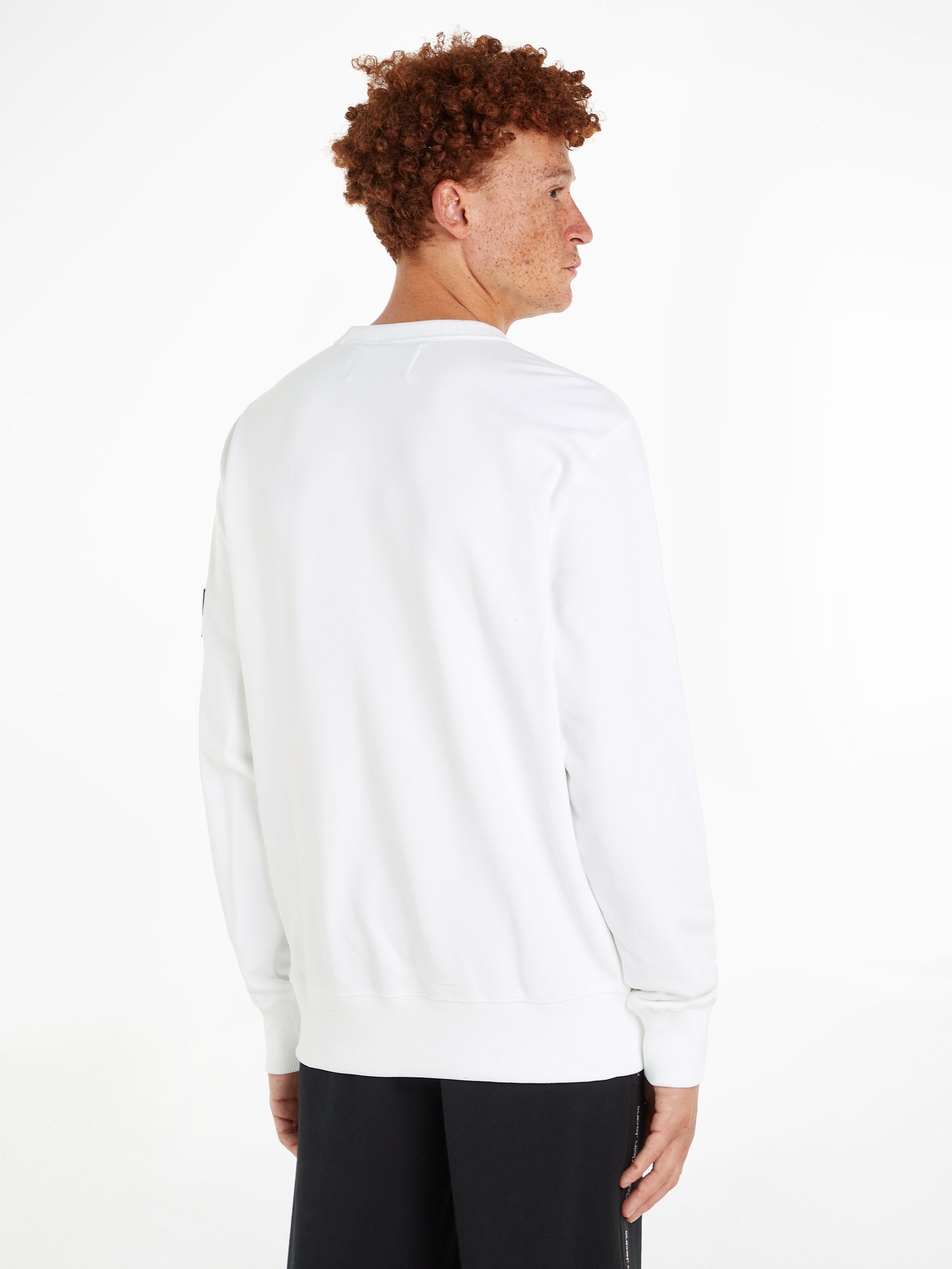 Calvin Klein Jeans Sweatshirt BADGE CREW NECK mit Logopatch günstig online kaufen