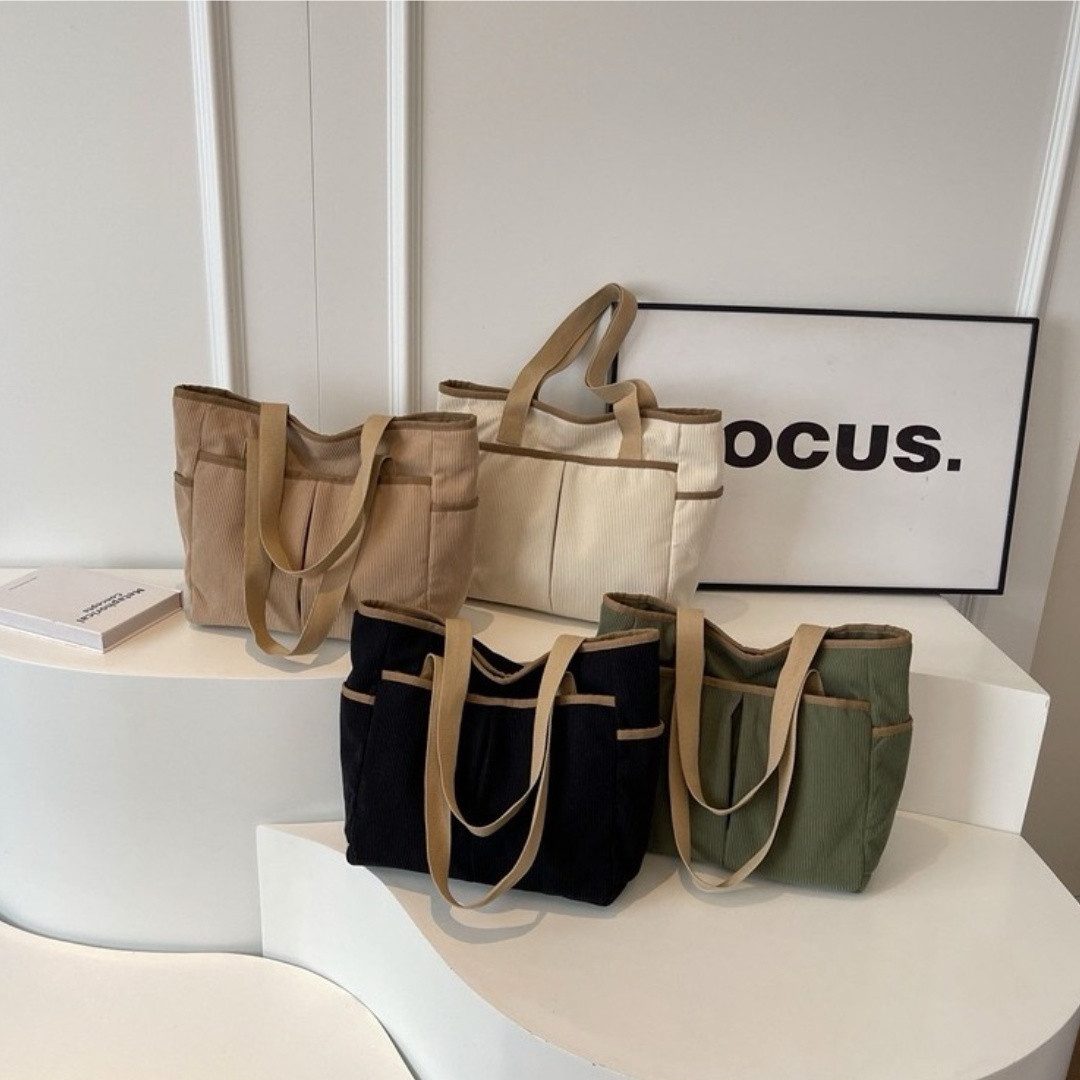 HoyoLee Handels GmbH Umhängetasche Damen Schultertasche Freizeit, Vielseitig, Große Kapazität Tote Bag