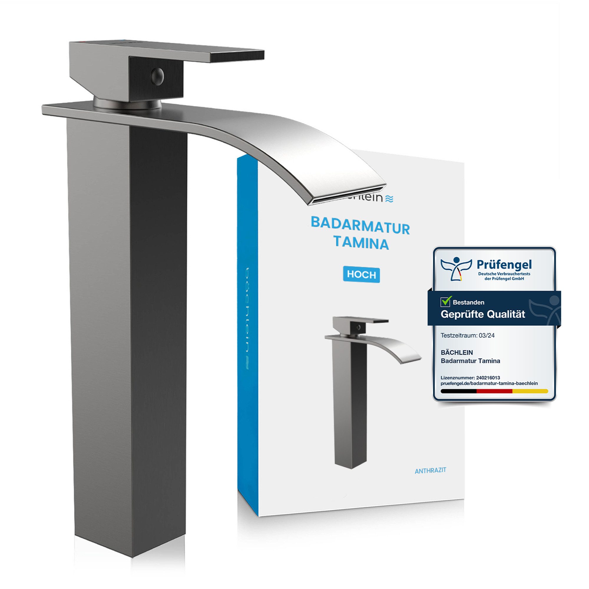 Bächlein Badarmatur Tamina - Wasserfall hoch