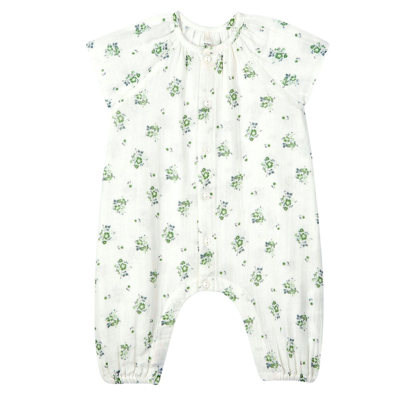 Petit Bateau Strampler Petit Bateau leichter Baby Overall aus Biobaumwolle