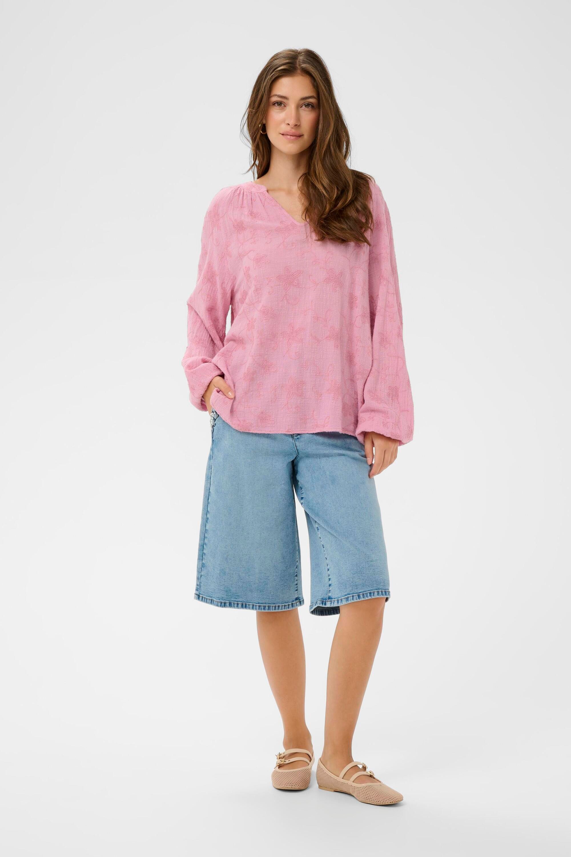 Cream Langarmbluse Langarm-Bluse CRGem günstig online kaufen