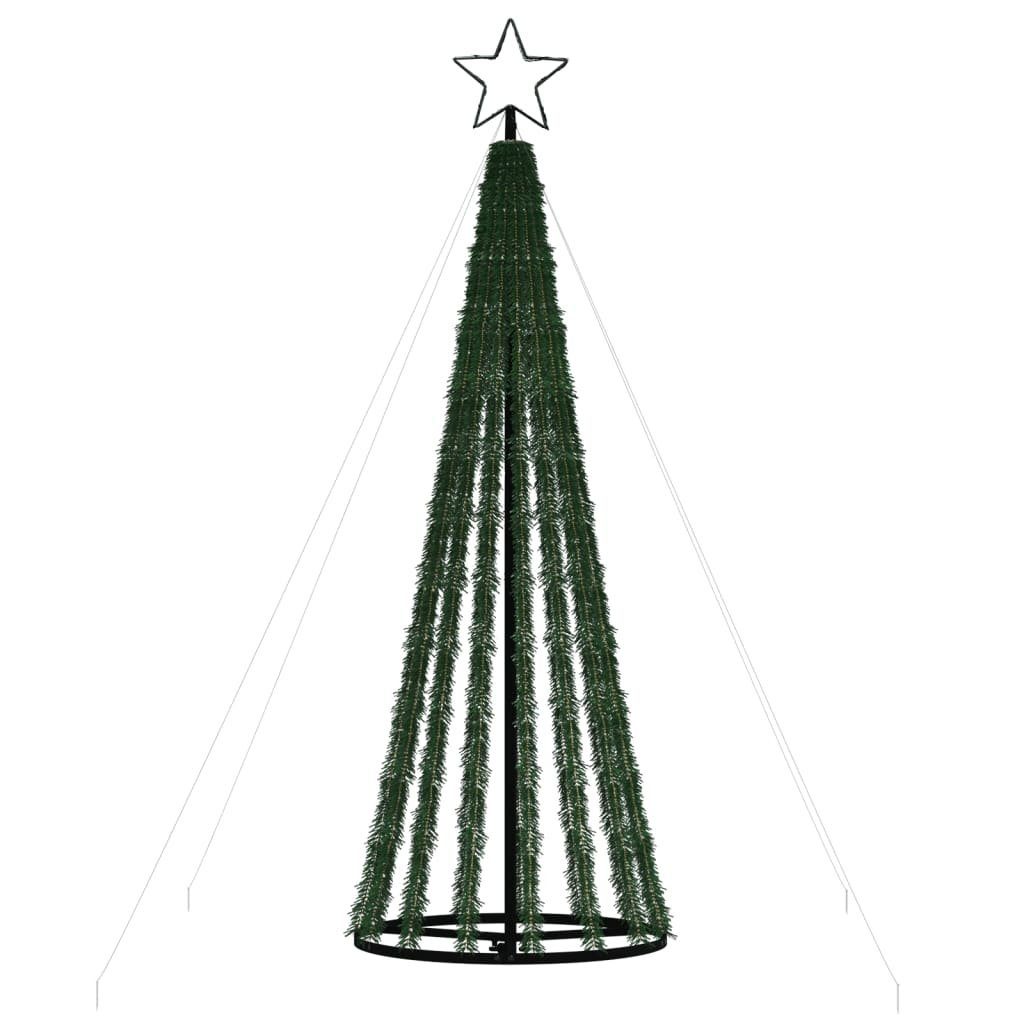 vidaXL Dekolicht Warmweiß 275 Weihnachtsbaum cm 180 Kegelform LEDs