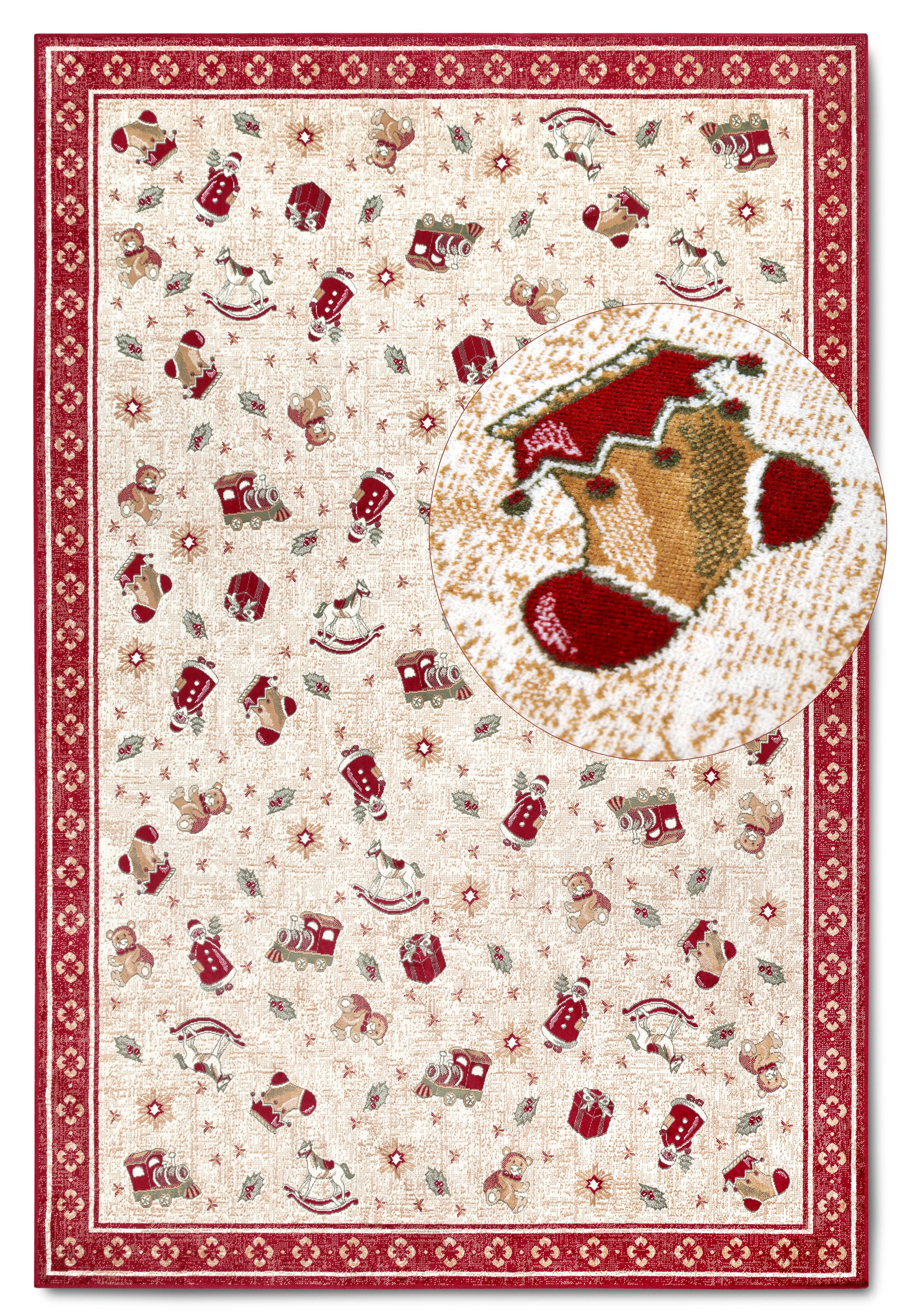 Villeroy & Boch Teppich Nostalgic Shine Toy's Delight, eckig, rund und Läuf günstig online kaufen