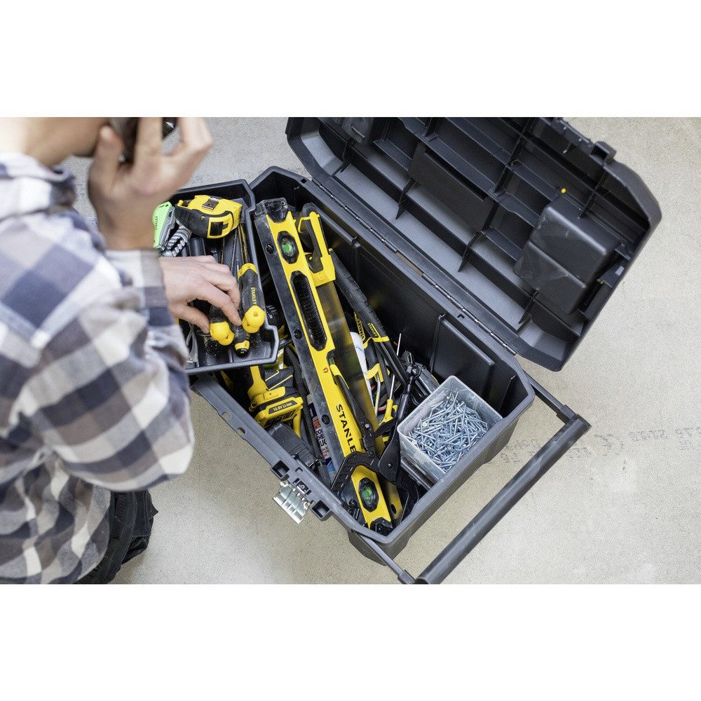 STANLEY Werkzeugbox STANLEY STST1-80150 Werkzeugbox Schwarz
