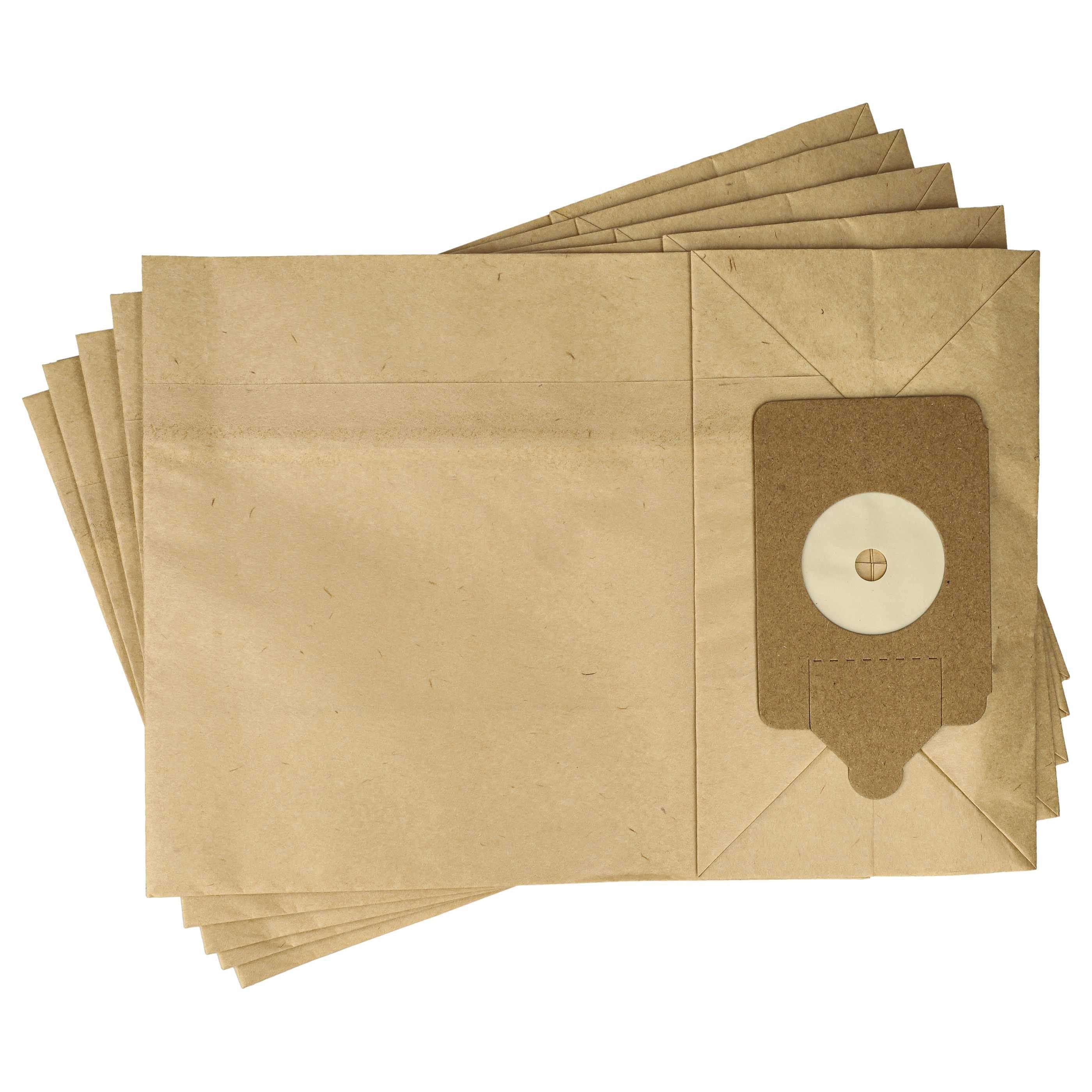 vhbw Staubsaugerbeutel passend für Numatic James JVP 180, James JVP 180-A, MFQ 300, NNV 200, 5 St.