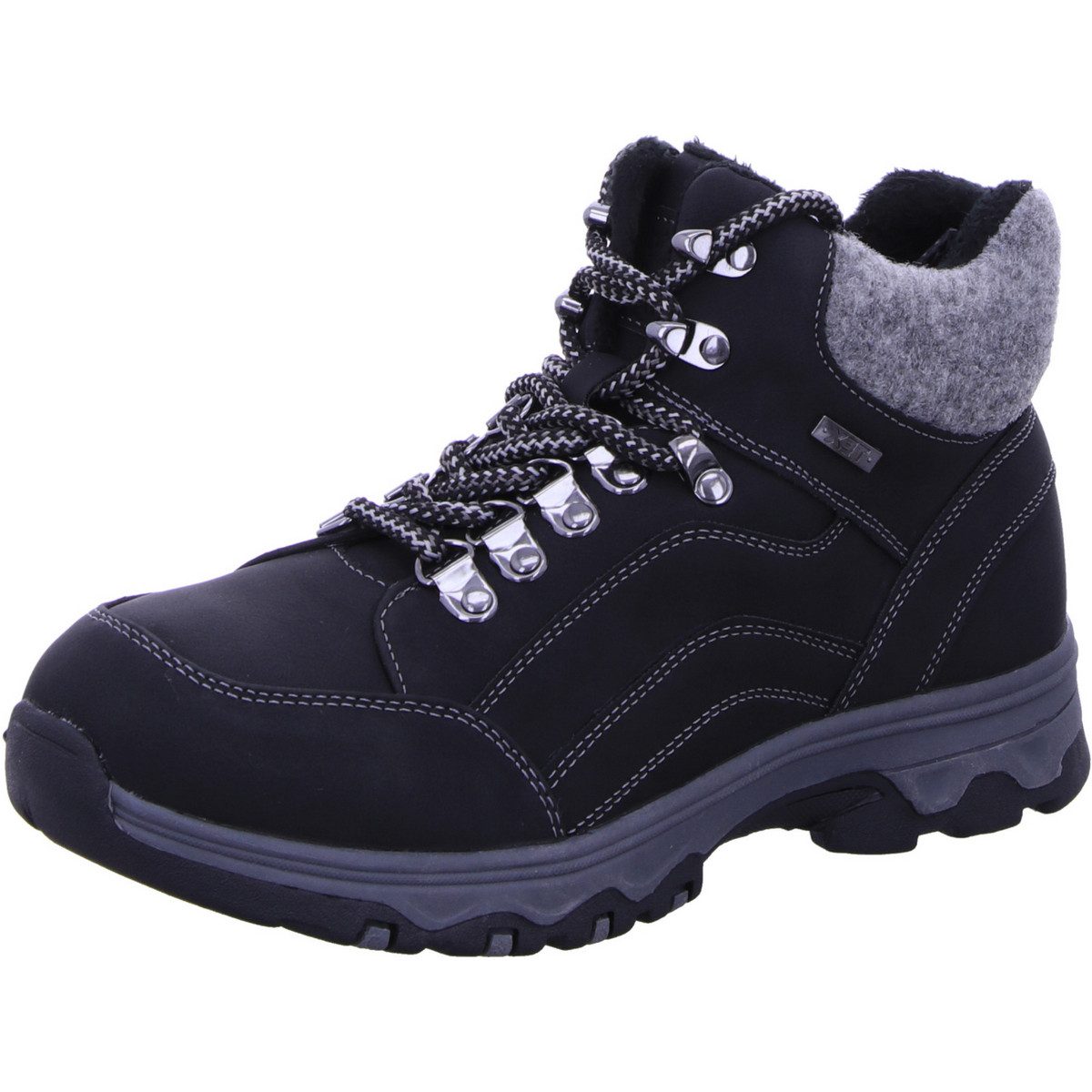 Jane Klain Stiefeletten für Damen in schwarz Schnürstiefel (1-tlg)