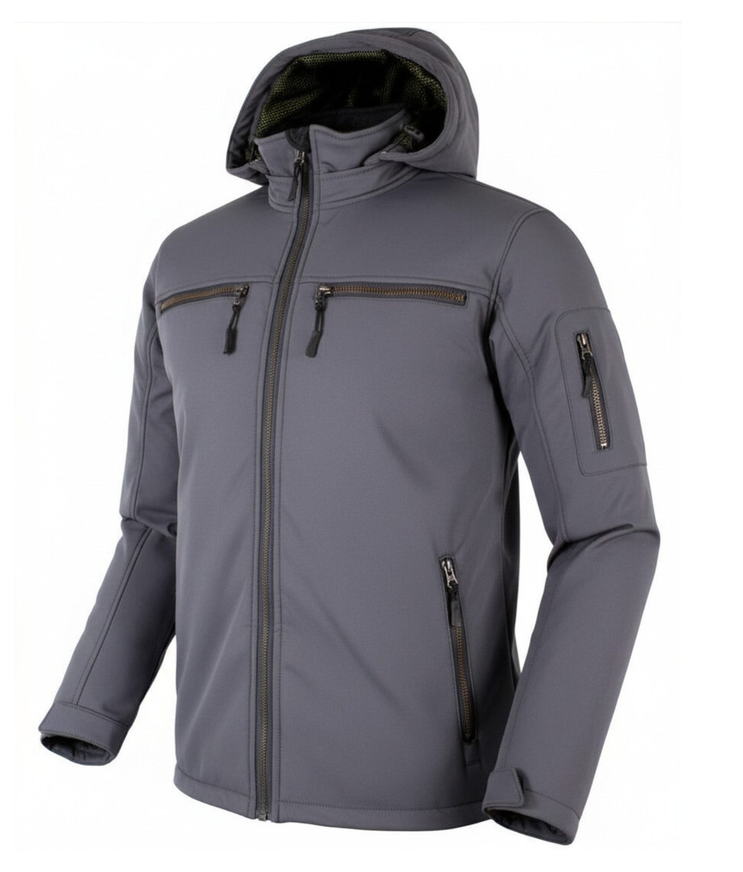 Motorradjacke Herren Motorradjacke Softshelljacke mit Protektoren Aramid Verstärkung