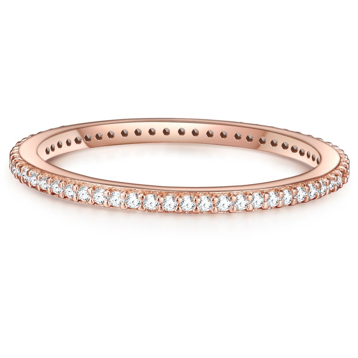 Glanzstücke München Silberring roségold, aus Sterling Silber