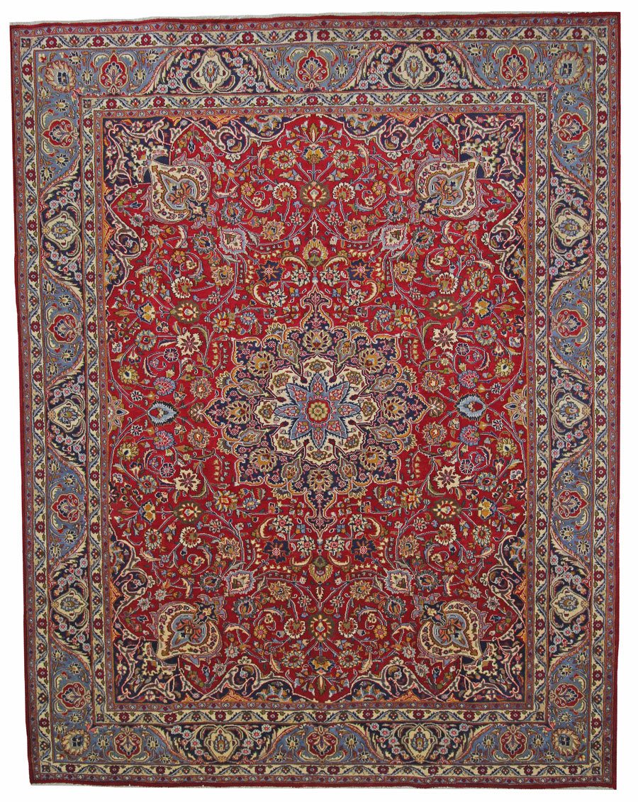 Orientteppich Perserteppich Maschhad 378 x 295 cm