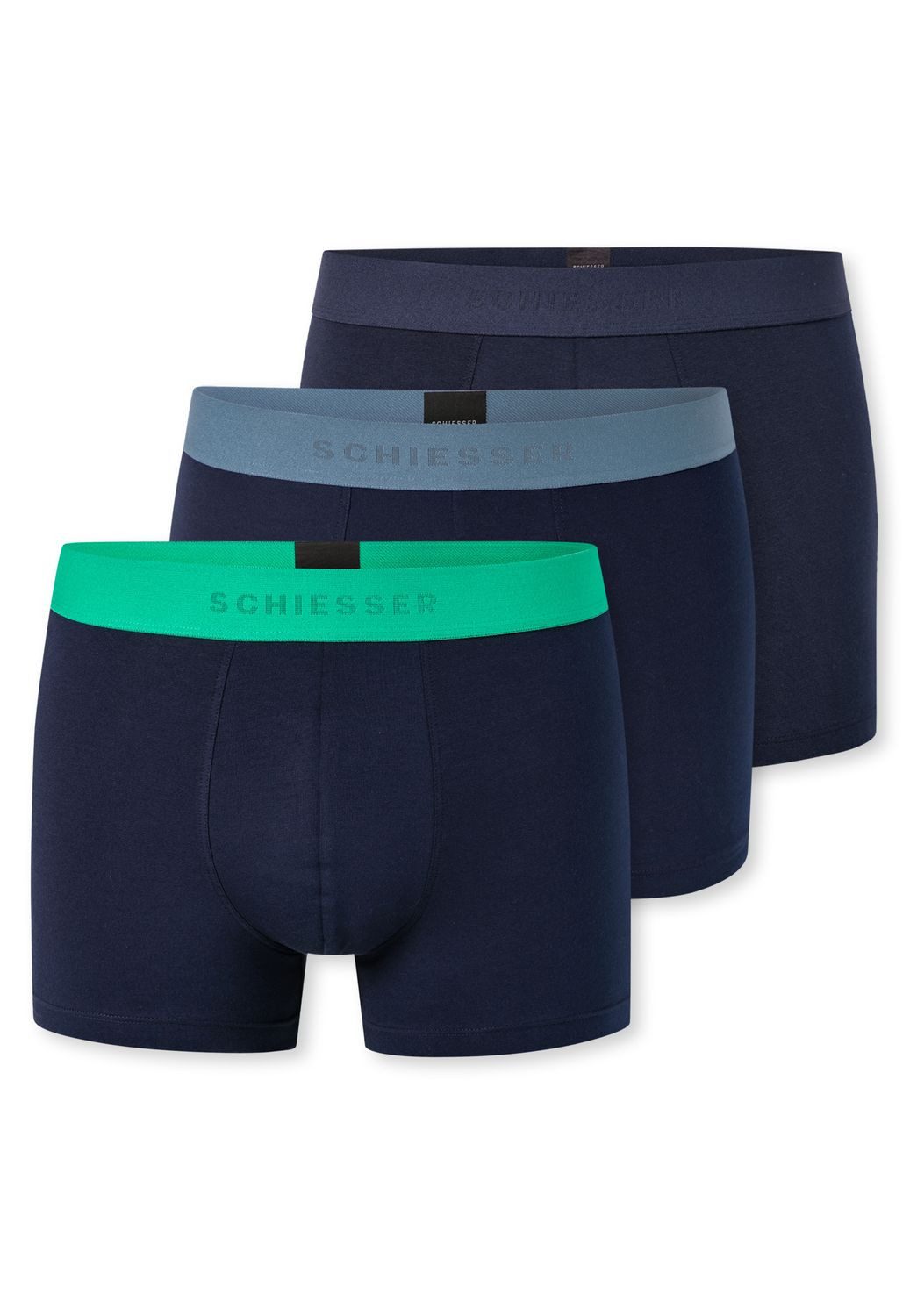 Blau/Schwarz/Grün