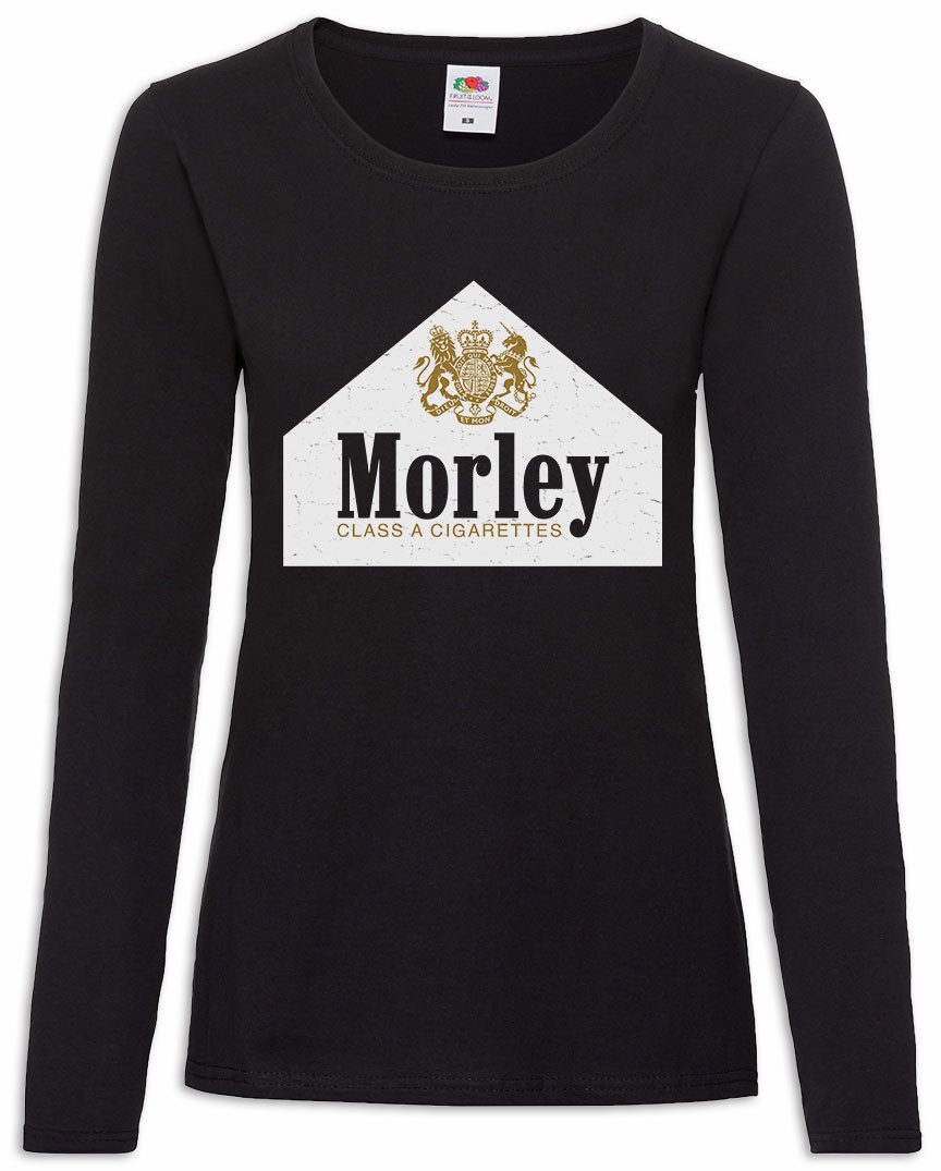 Urban Backwoods Langarmshirt Morley Cigarettes Damen Langarmshirt Axte Ufo Series Files X Series (1-tlg) Scully Raucher Mulder Zigaretten