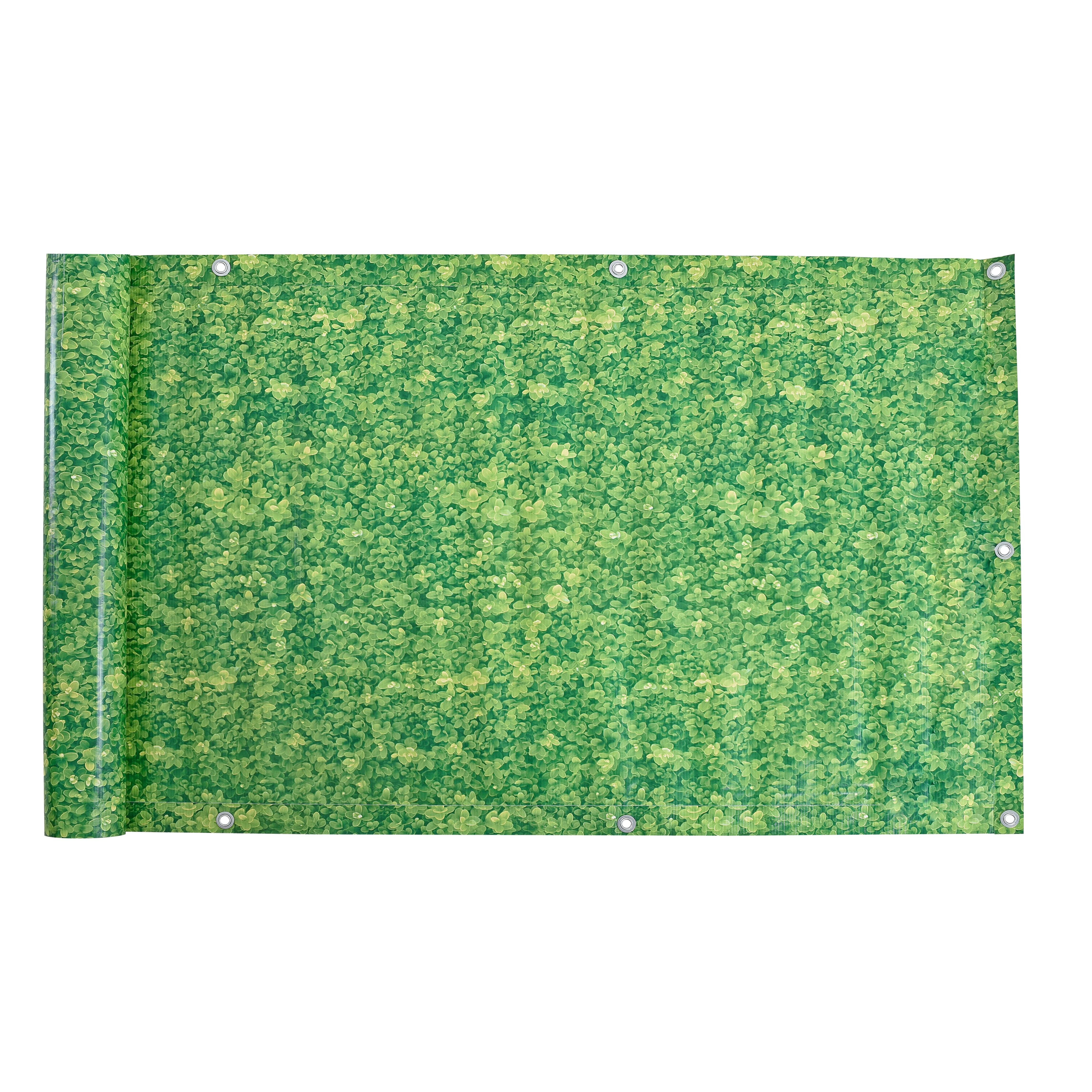 ESTEXO Sichtschutzzaunmatten Balkon Sichtschutz Balkonverkleidung 75 x 600 cm blickdicht Buchsopt