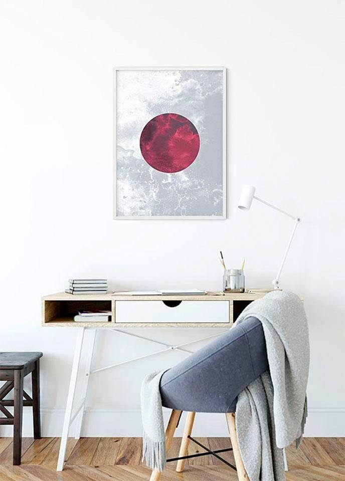 Komar Bild Solum Ignis, Abstrakt (1 St), Wandbild zur Dekoration - ohne Rahmen