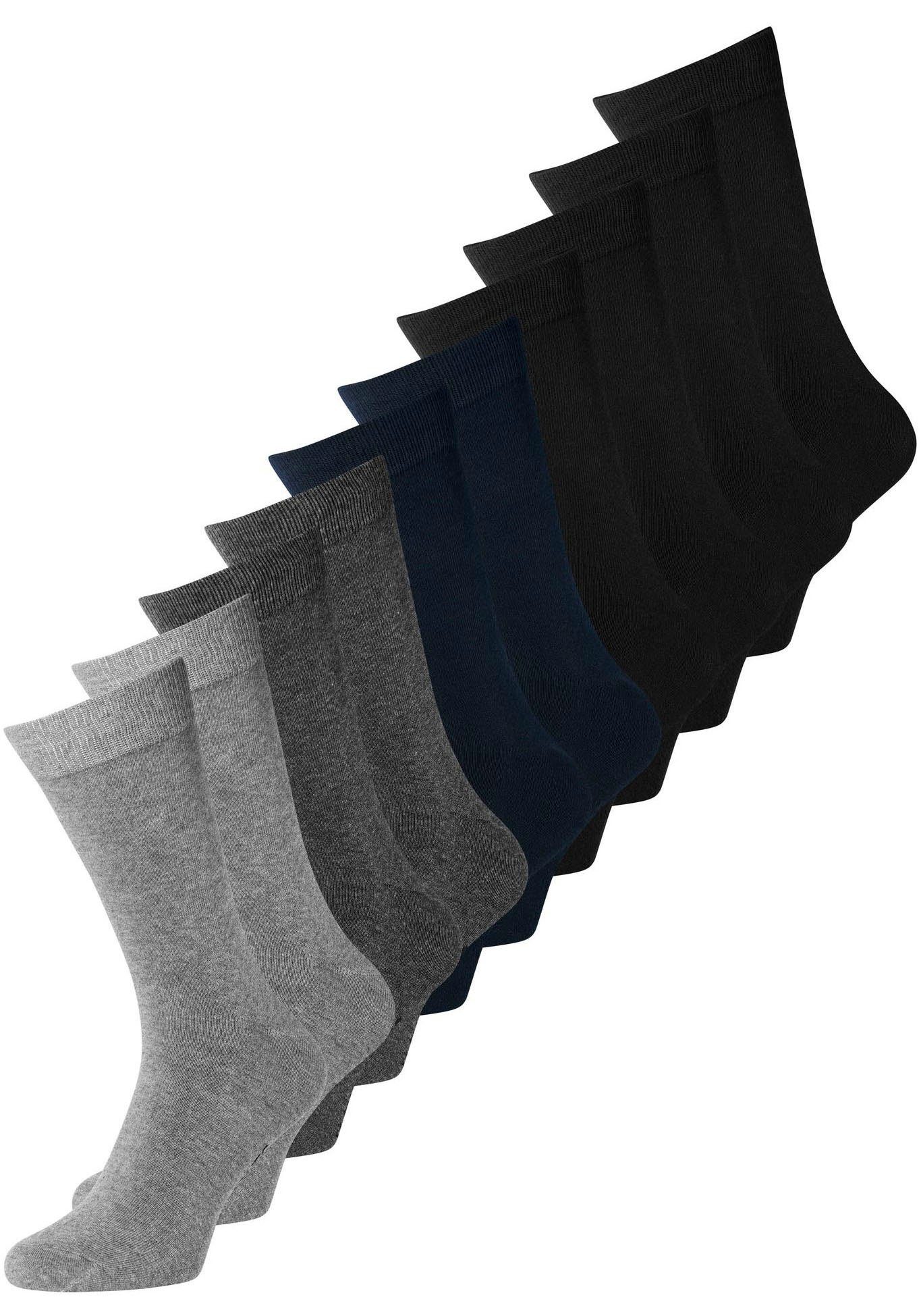 Jack & Jones Basicsocken JACJENS SOCK 10 PACK NOOS (Packung, 10-Paar)