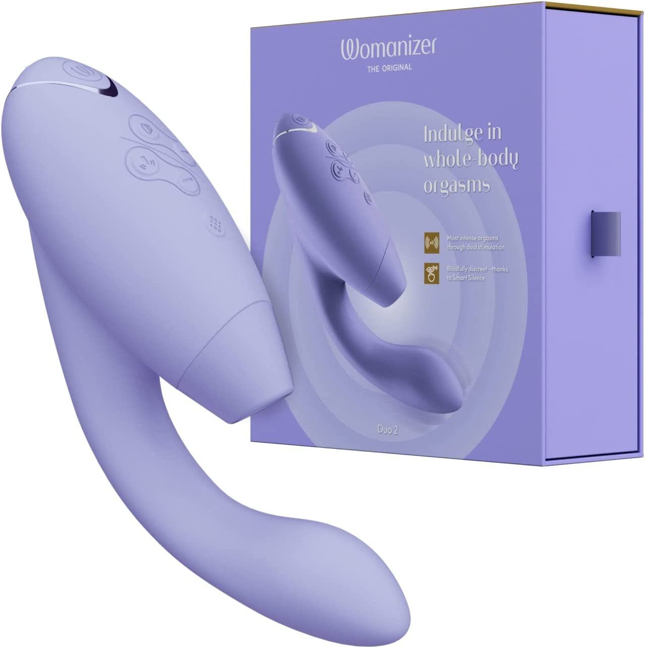 Womanizer Klitoris-Stimulator DUO 2 Lilac