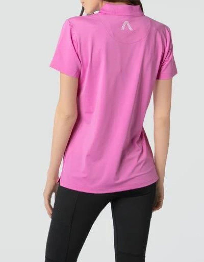 Alberto Poloshirt Alberto Golf Polo Eva Dry Comfort Pink Damen