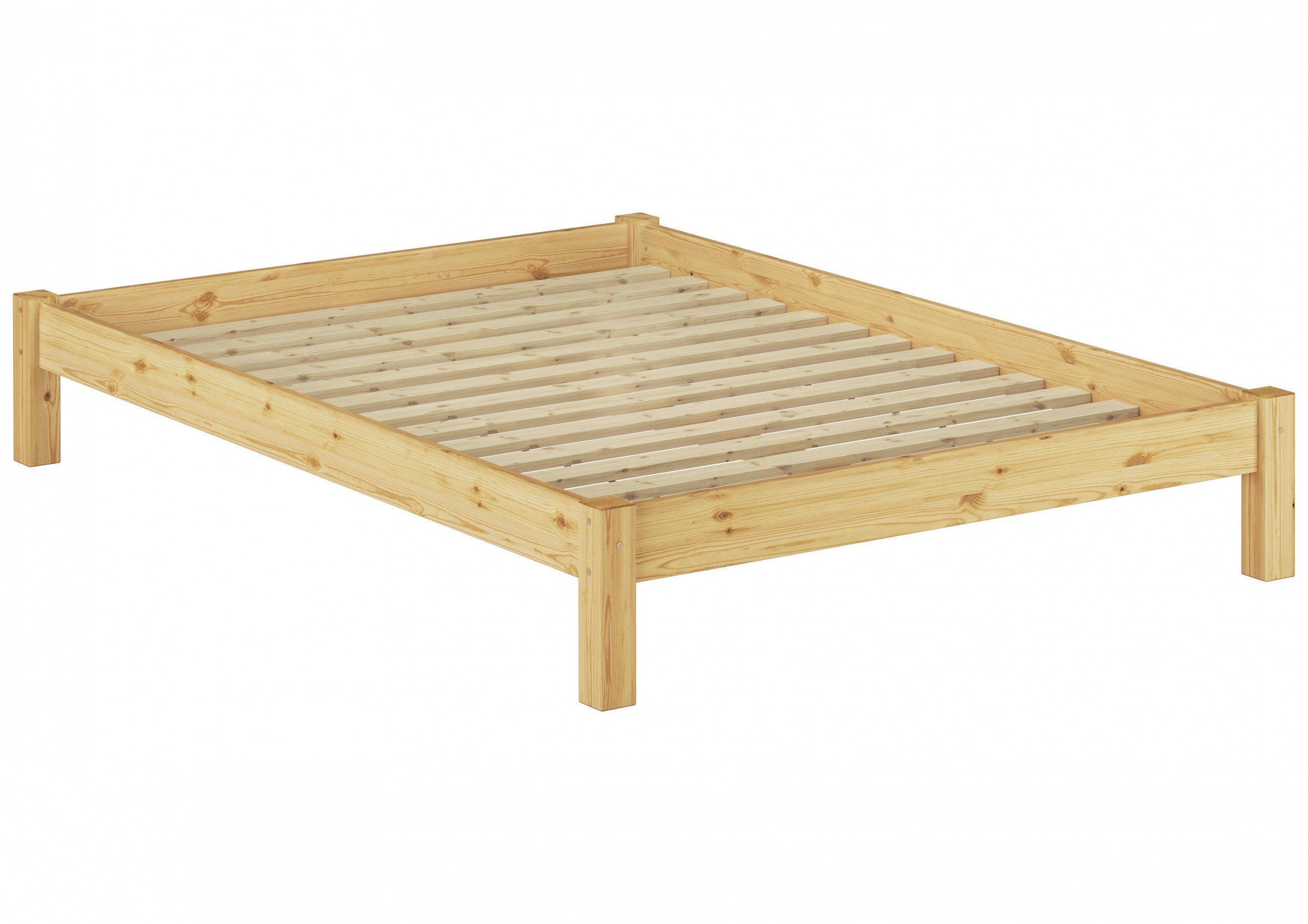 ERST-HOLZ Bett Breites Einzelbett ohne Kopfteil günstig online kaufen