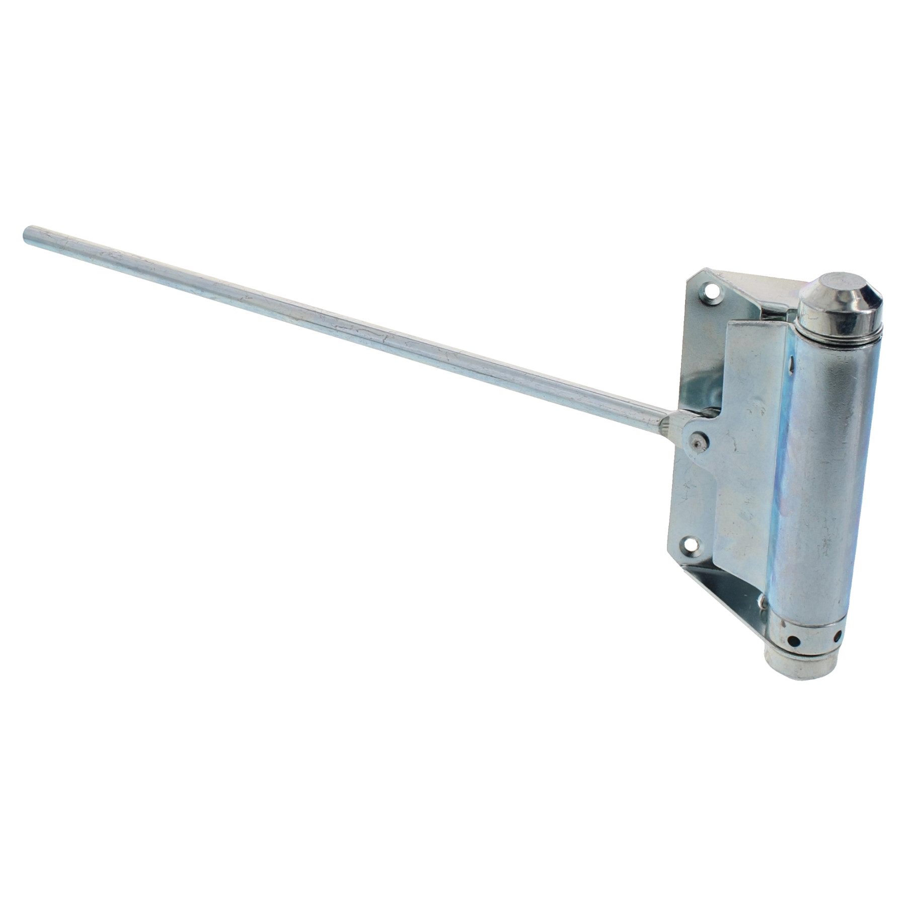 ToniTec Дверний доводчик Stangentürschließer Automatik Türfeder 40Kg 60kg, 40kg, mit Automatik, (Türschließer, Silber verzinkt), Einfach zu installieren