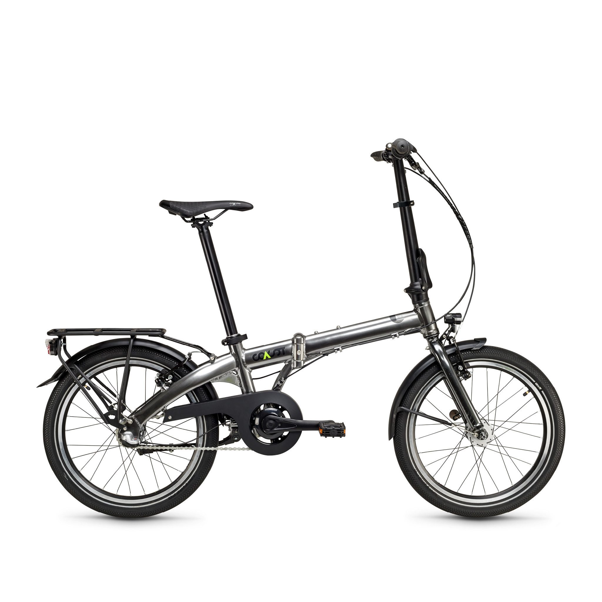 COAST-BIKES Faltrad HIGHTIDE NO. 01 3S, Faltrad, 20 Zoll, 14,1 KG, 3-Gang, Leicht & Kompakt, 3 Gang