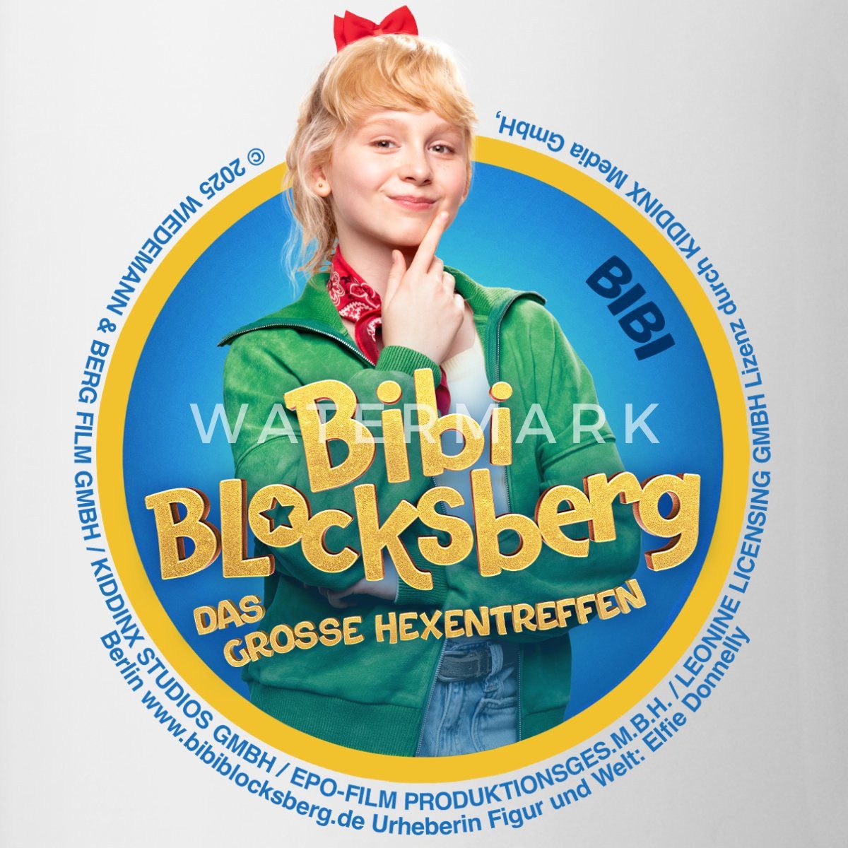 Spreadshirt Tasse Bibi Blocksberg Film Große Hexentreffen Bibi Tasse Zweifarbig, Keramik