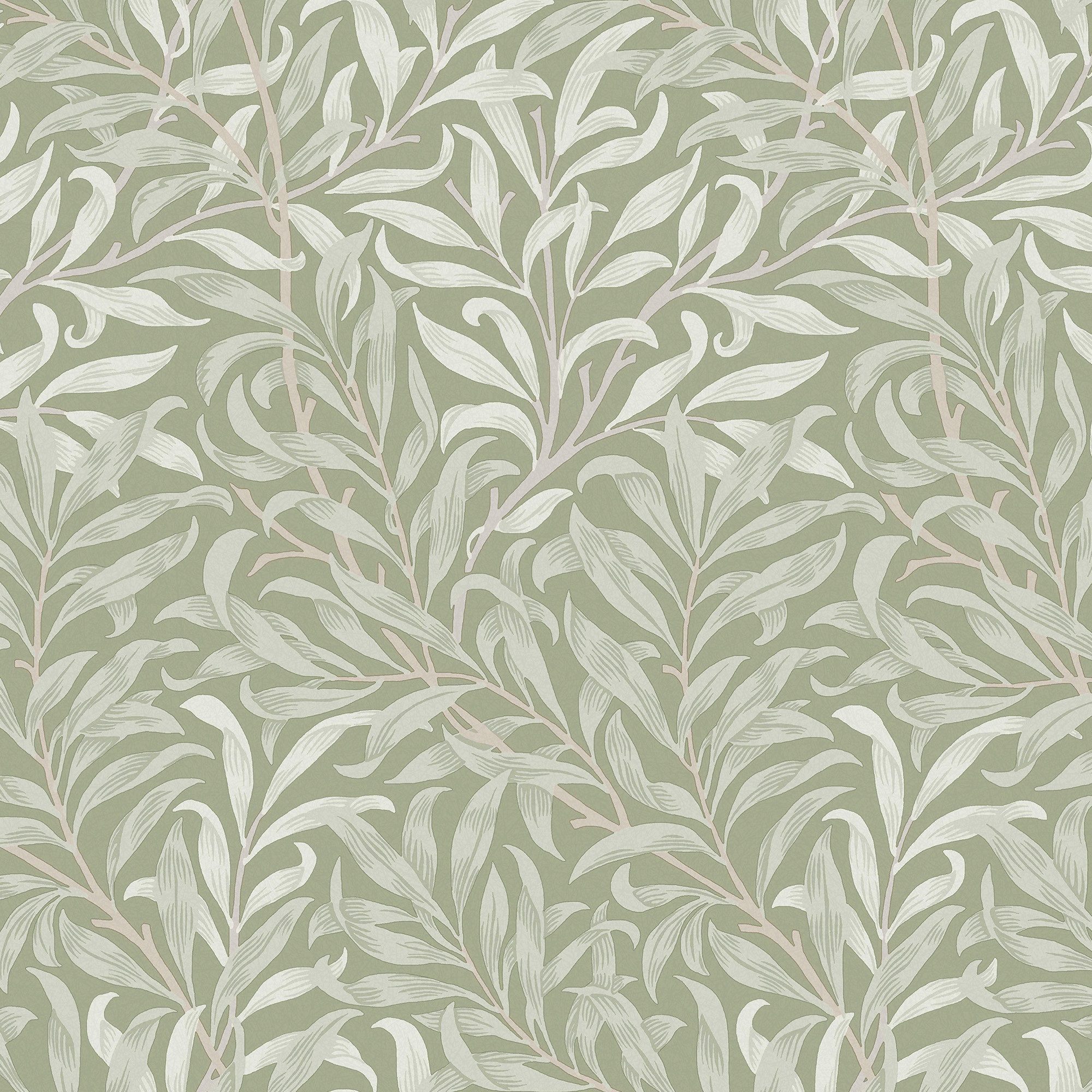 WILLIAM MORRIS AT HOME Vliestapete Willow Bough, glatt, Retro, (1 St), 10mx52cm (ca. 5m2)