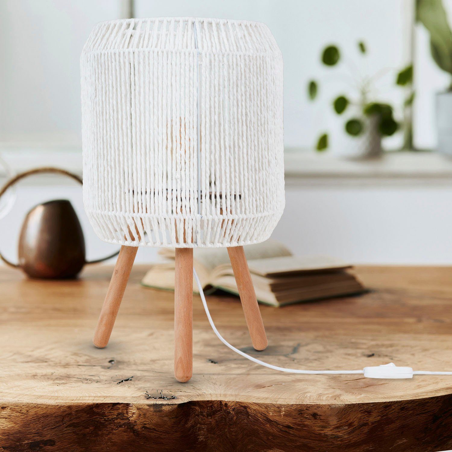 Paco Home Tischleuchte SOL, ohne Leuchtmittel, günstig online kaufen