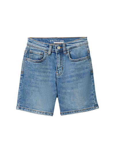 TOM TAILOR Jeansshorts Jeansshorts mit recycelter Baumwolle