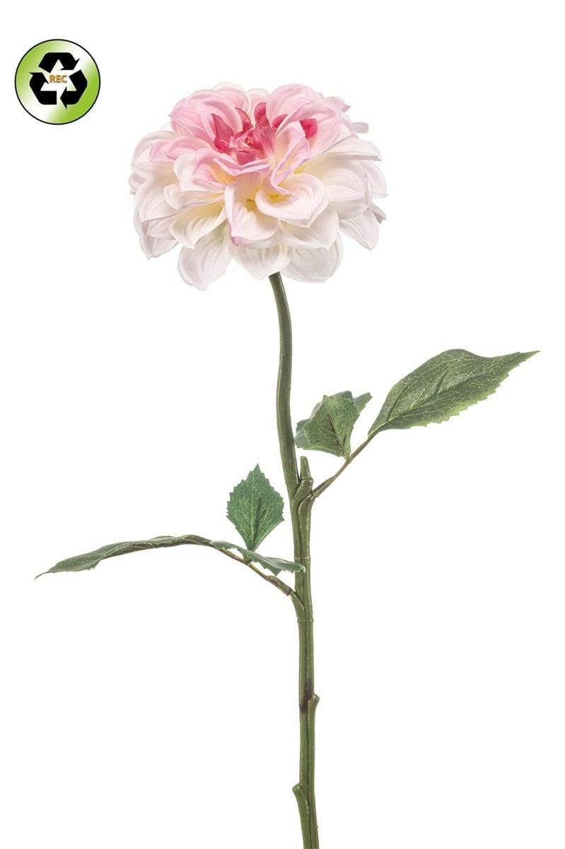 Kunstblume Künstliche Dahlie TOWMER, Eco Collection, Hellrosa, 55cm Dahlie, artplants, Höhe 55.0 cm