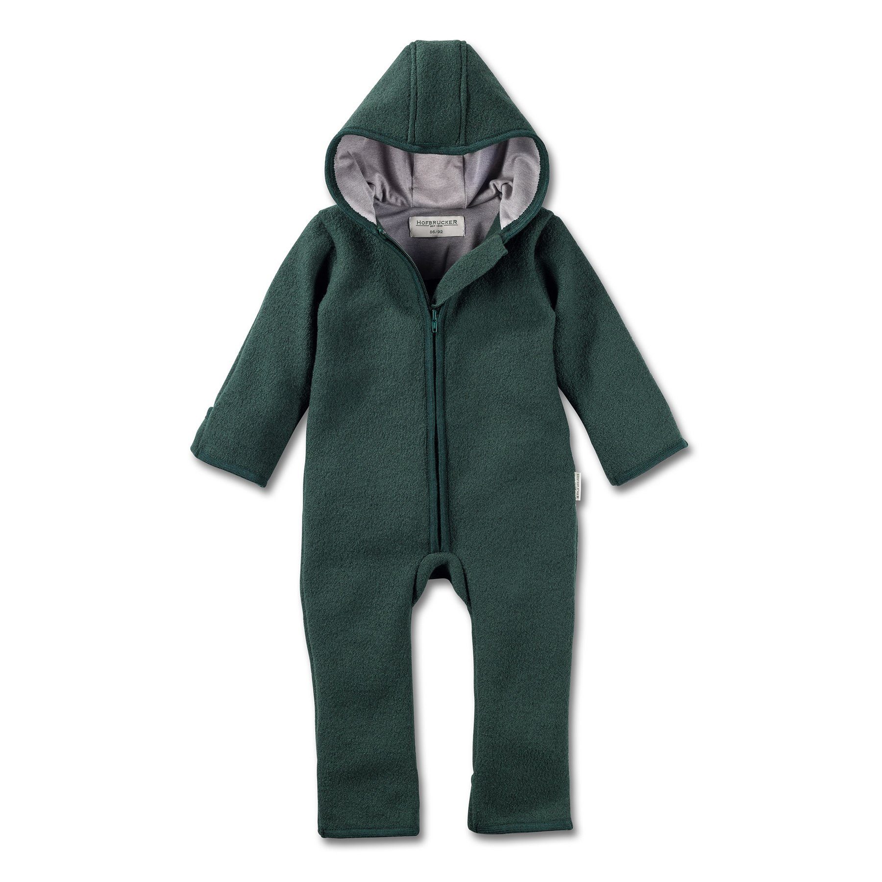Hofbrucker seit 1948 Overall Wollwalk Overall - Waldgrün (1-tlg)