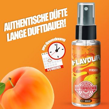 ShinyChiefs Duftöl Flavour Bomb Autoduft Pfirsich Lufterfrischer Innenraum 50ml (1-St)