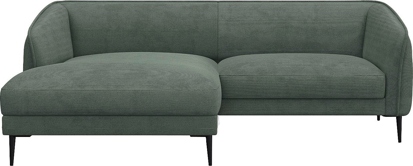 FLEXLUX Ecksofa Belle Designsofa, bequem durch Kaltschaum im Sitz, OTTOs Choice, Skandinavisches Design, In hochwertiger Verarbeitung, B/T 218/149 cm