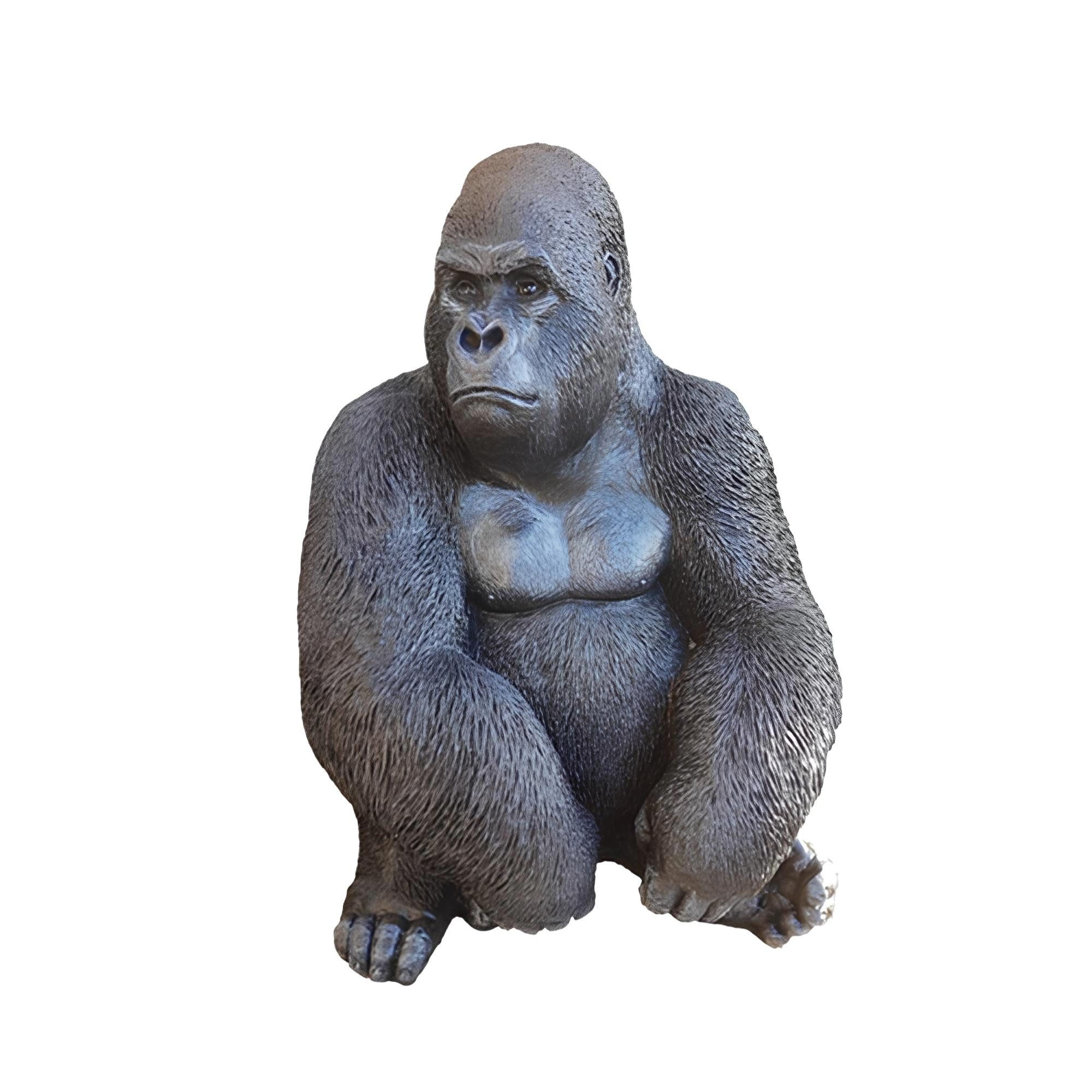 Xlmoebel Skulptur Gartendekoration Affenstatue Skulptur Figur Dekofigur Zooszene 75cm (1 St., Skulptur A618-75cm), Hergestellt in Europa