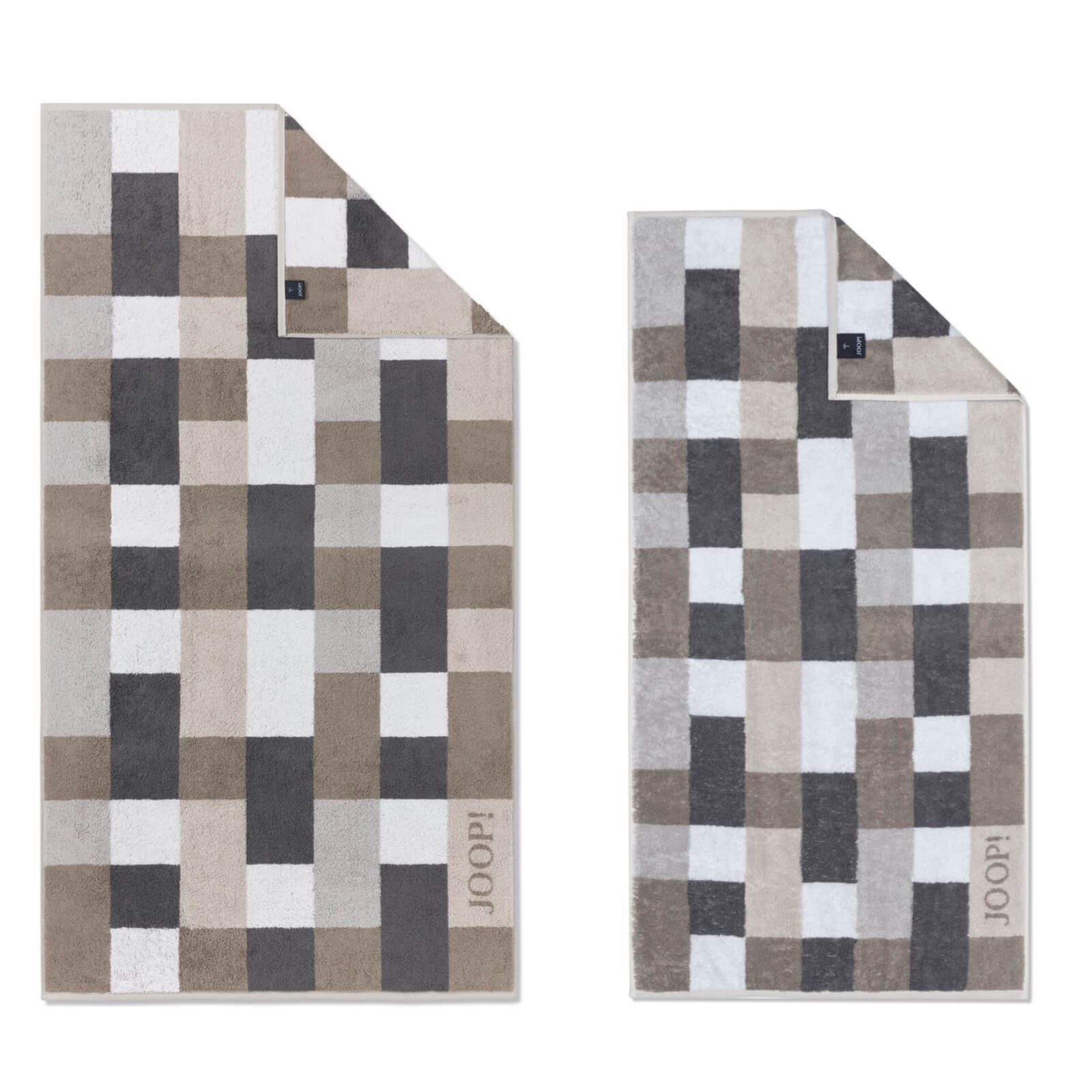 JOOP! Handtuch Duschtuch Infinity Mosaic Sand günstig online kaufen