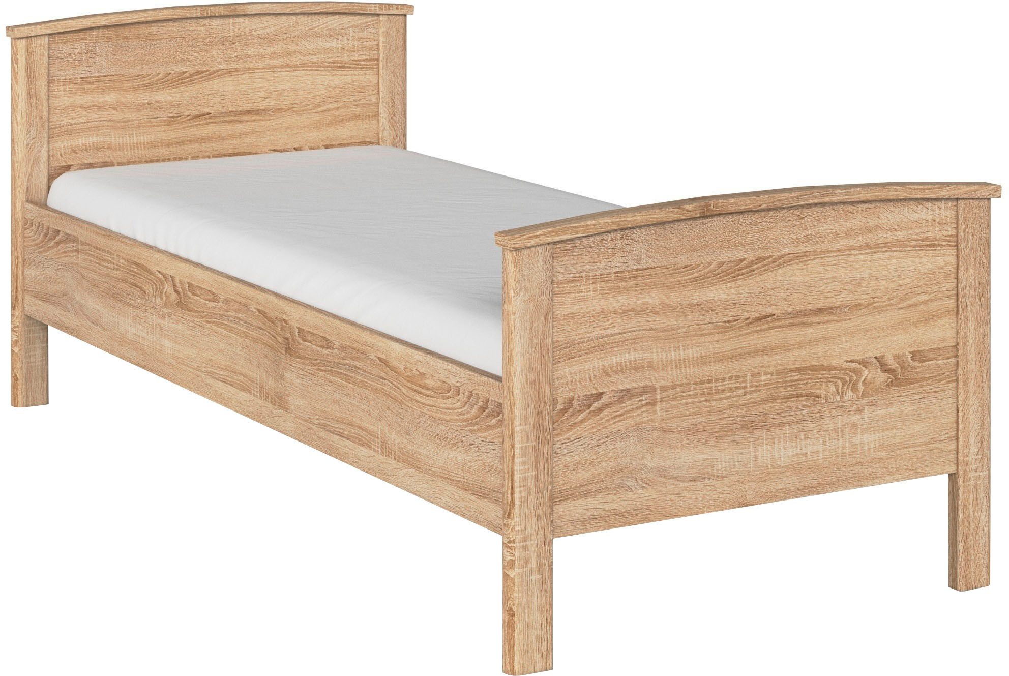 rauch Funktionsbett Bett Einzelbett Komfortbett Holzbett TORRENT, in Komforthöhe, Einlasstiefe 6-fach verstellbar MADE IN GERMANY