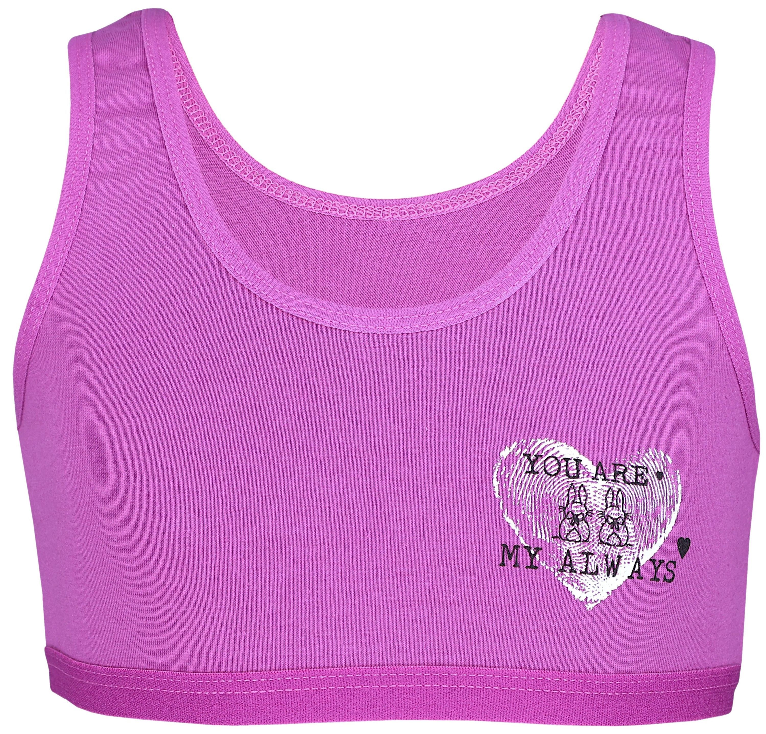 TupTam Bustier TupTam Mädchen Bustier mit breiten Trägern 5er Pack – Bild 3 von 5