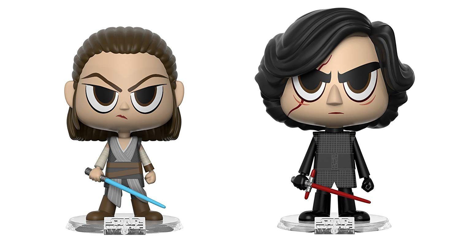 Funko Spielfigur Star Wars Bobble-Head : Rey & Kylo