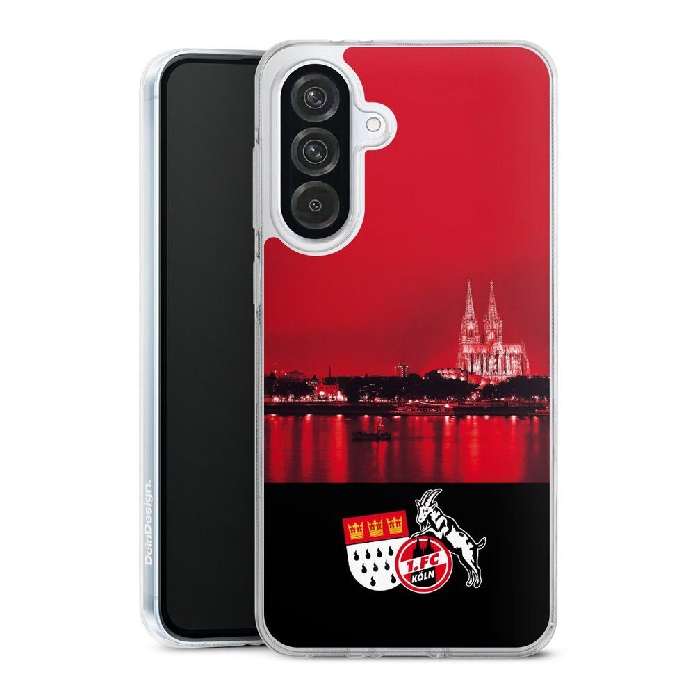 Handyhülle Skyline 1. FC Köln Offizielles Lizenzprodukt Skyline Köln Rot