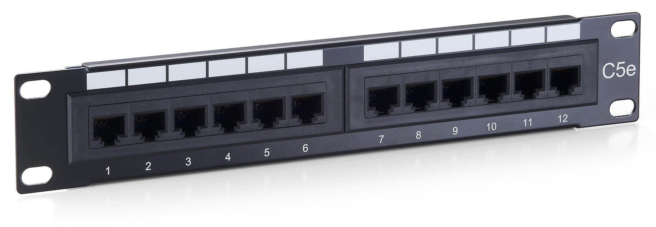 Equip 208015 Patchpanel equip 12x RJ45 Cat5e 10" 1HE ISDN Netzwerk-Patch-Panel