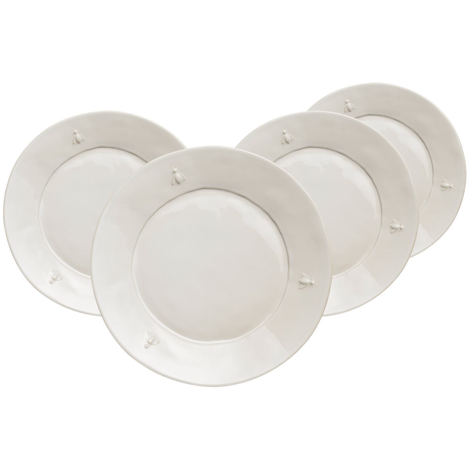 La Rochere Speiseteller Biene Speiseteller ø 27 cm 4er Set, (4 St)