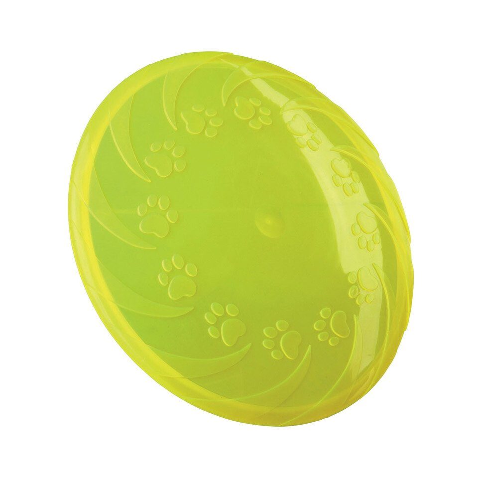 TRIXIE Wasserspielzeug Dog Disc, thermoplastisches Gummi (TPR), Durchmesser: 18 cm | Sportbälle